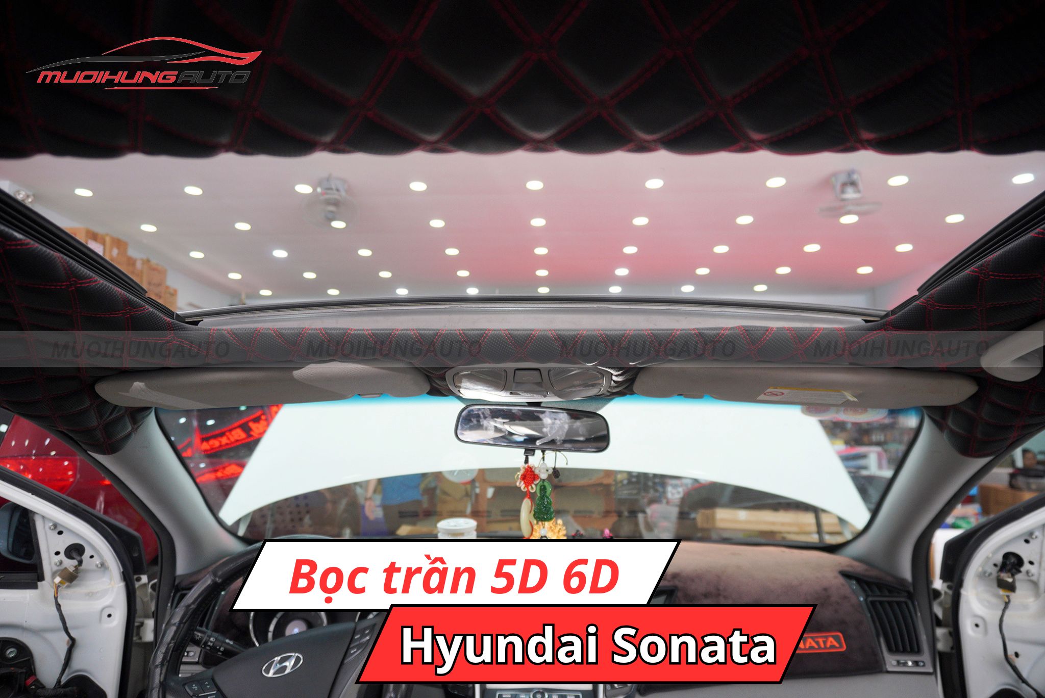 Bọc trần 5D 6D ô tô Hyundai Sonata