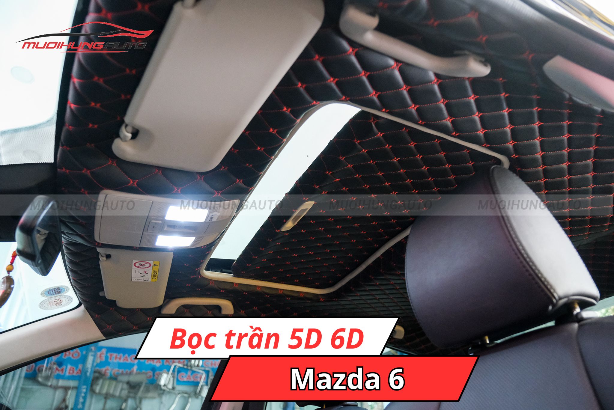 Bọc trần 5D 6D ô tô Mazda 6