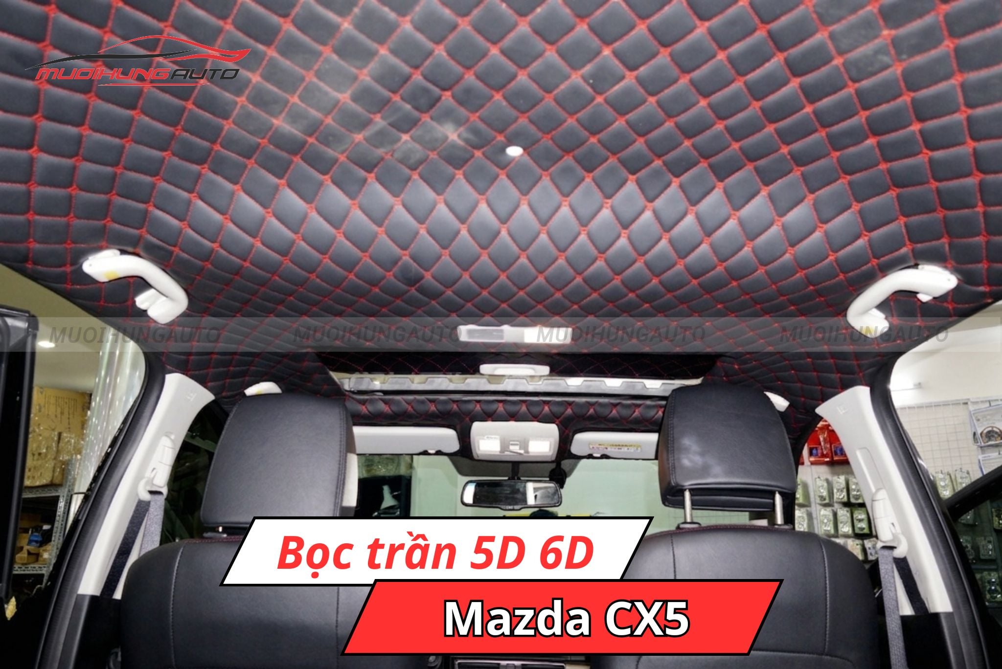 Bọc trần 5D 6D ô tô Mazda CX5