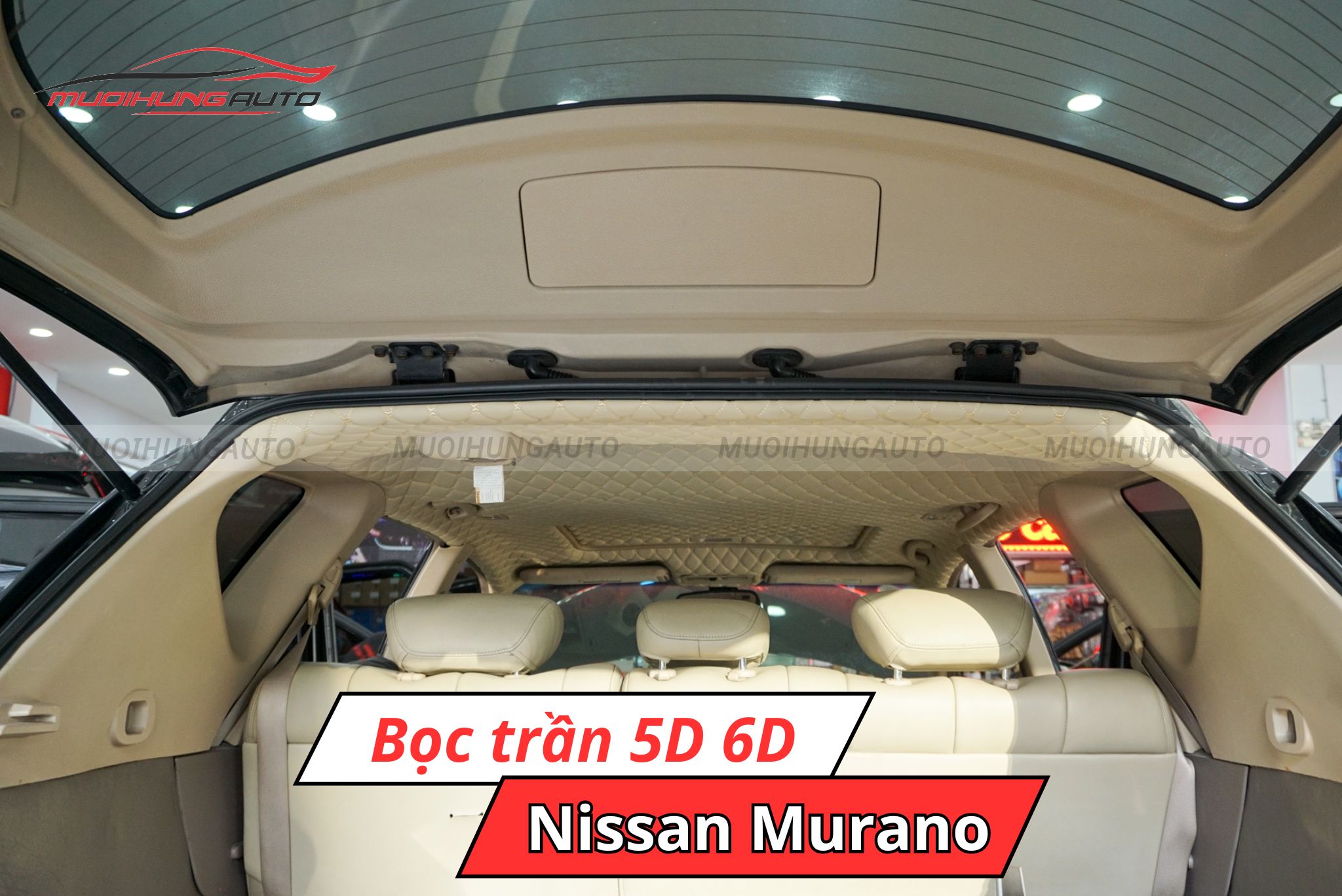 Bọc trần 5D 6D ô tô Nissan Murano
