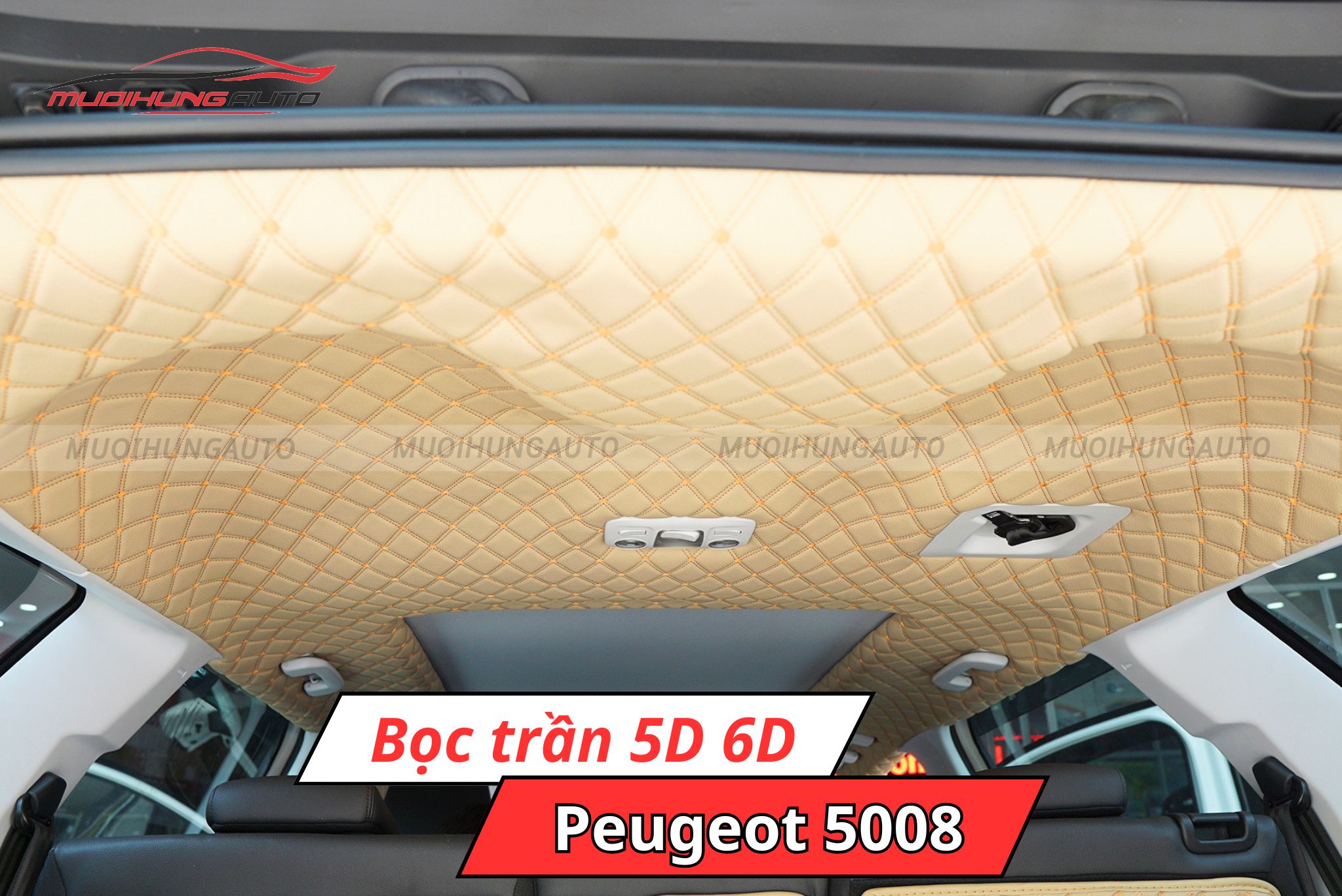 Bọc trần 5D 6D ô tô Peugeot 5008