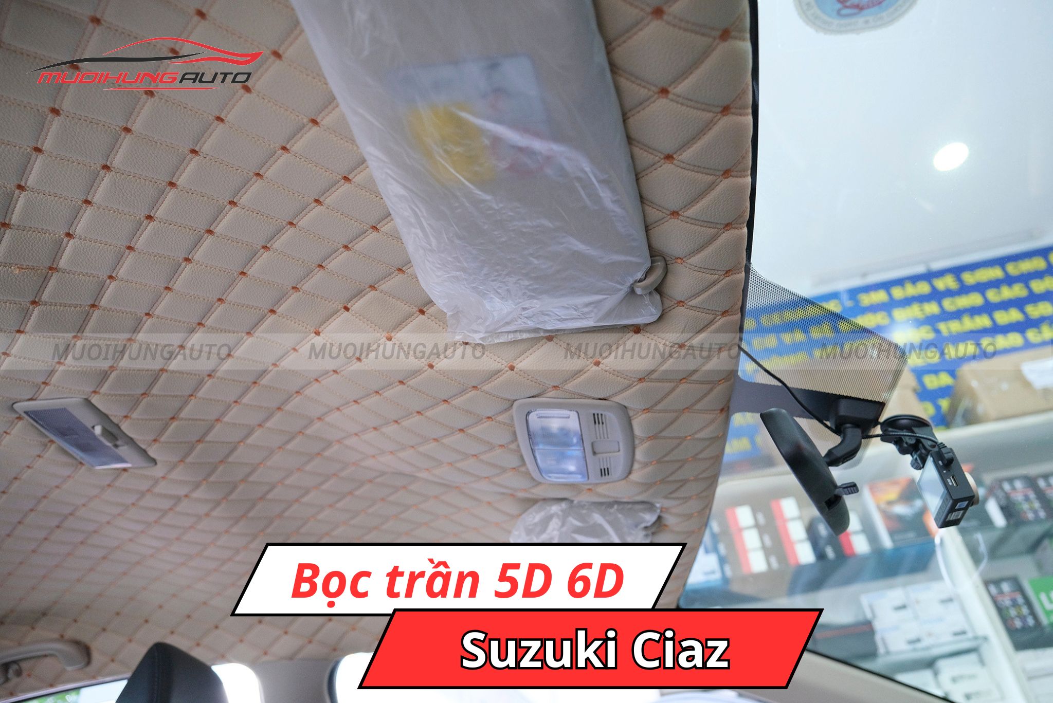 Bọc trần 5D 6D ô tô Suzuki Ciaz