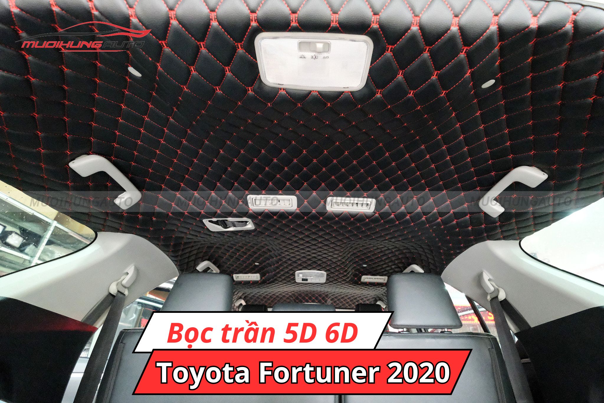 Bọc trần 5D 6D ô tô Toyota Fortuner 2020