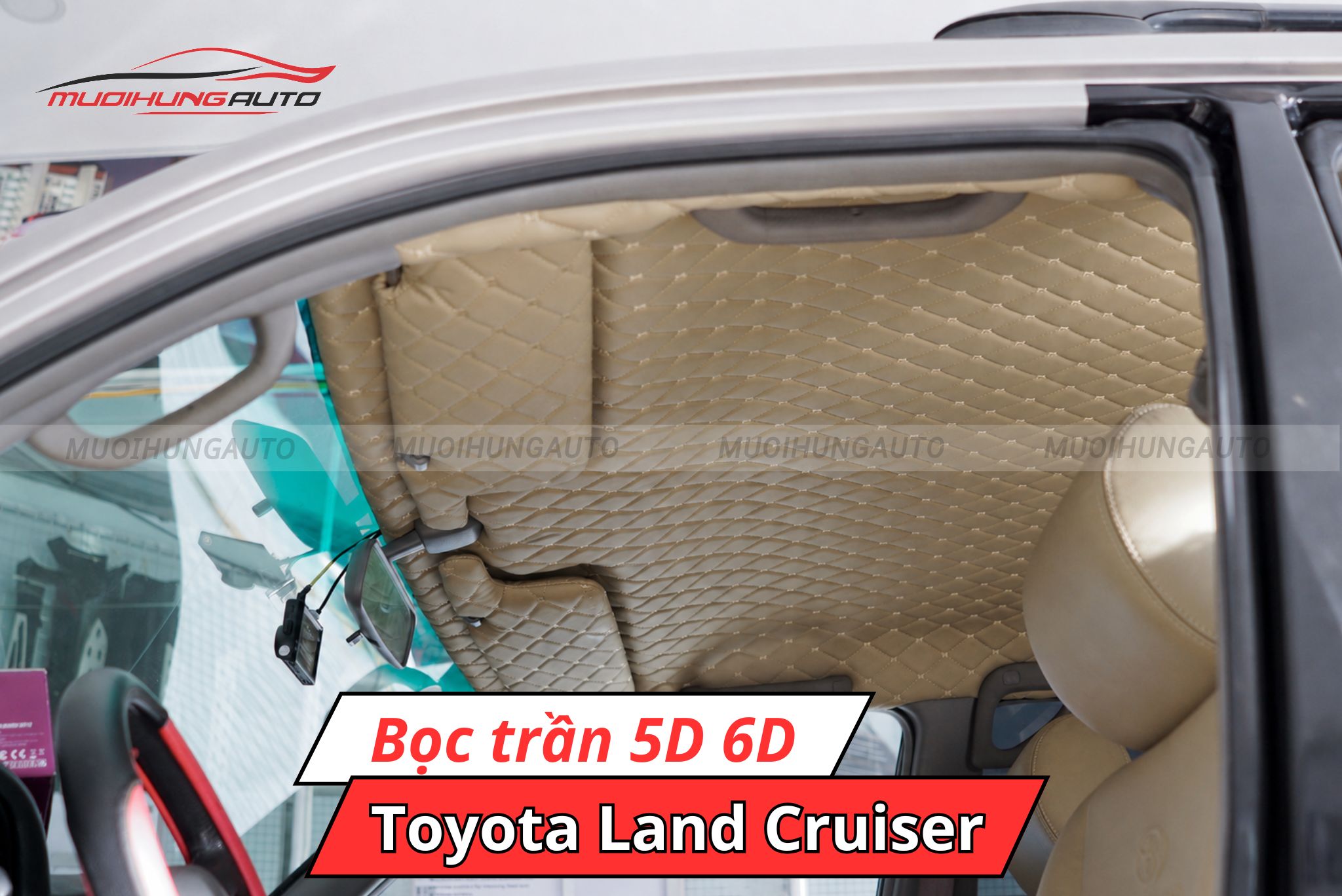Bọc trần 5D 6D ô tô Toyota Land Cruiser