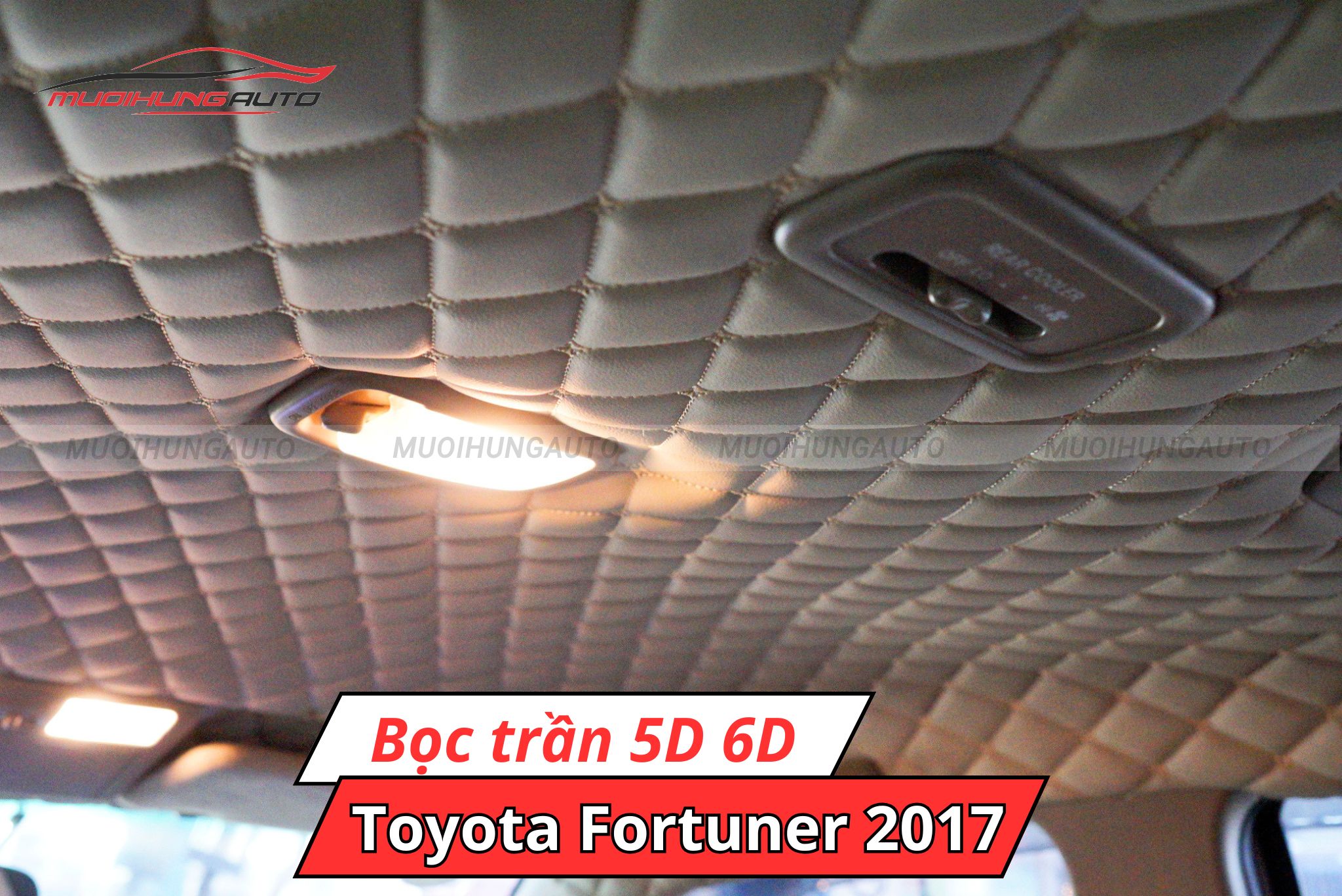 Bọc trần 5D 6D Toyota Fortuner 2017