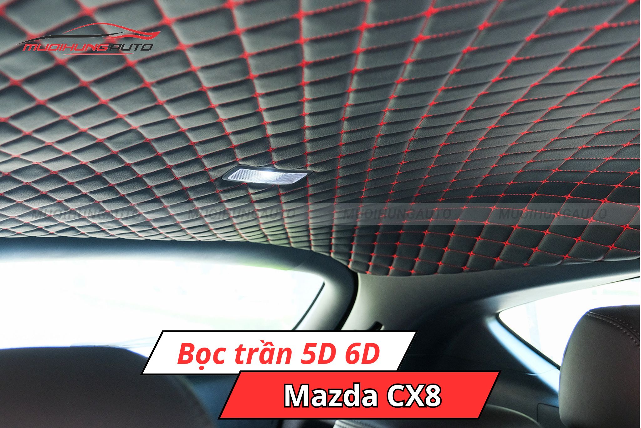 Bọc trần 5D 6D xe Mazda CX8