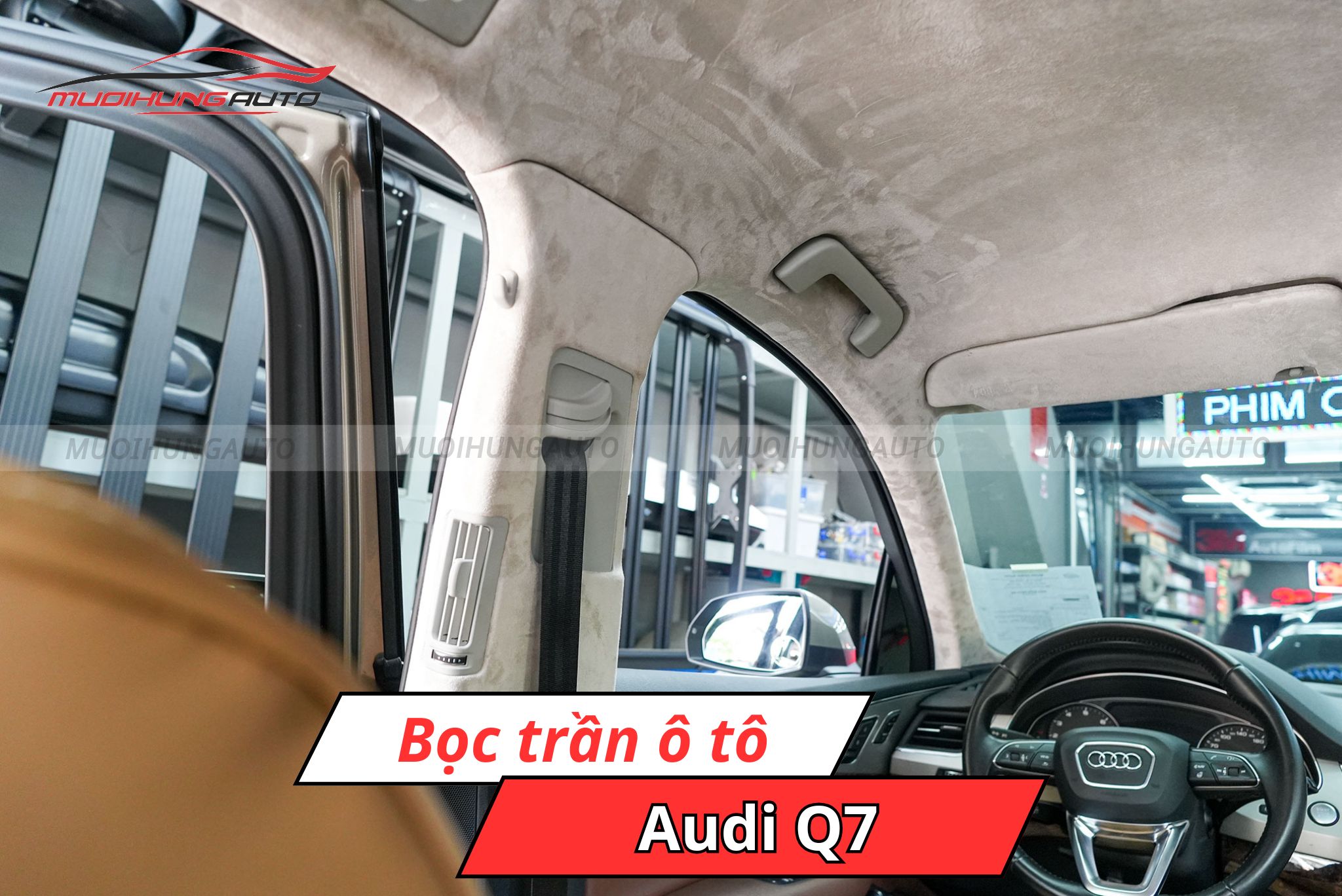 Bọc trần cho Audi Q7
