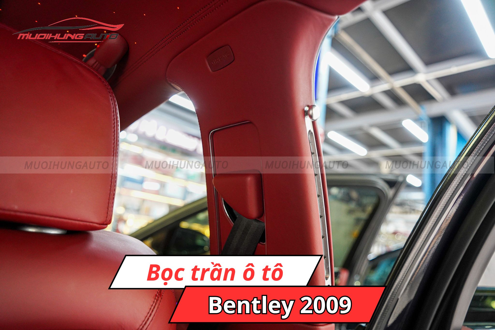 Bọc trần cho ô tô Bentley 2009
