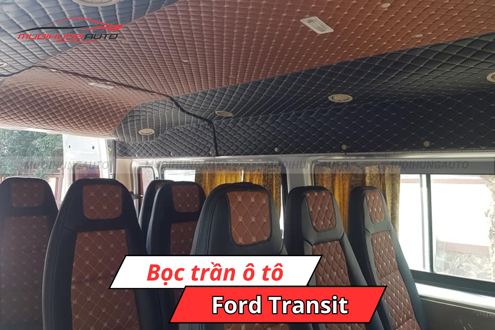 Bọc trần cho ô tô Ford Transit