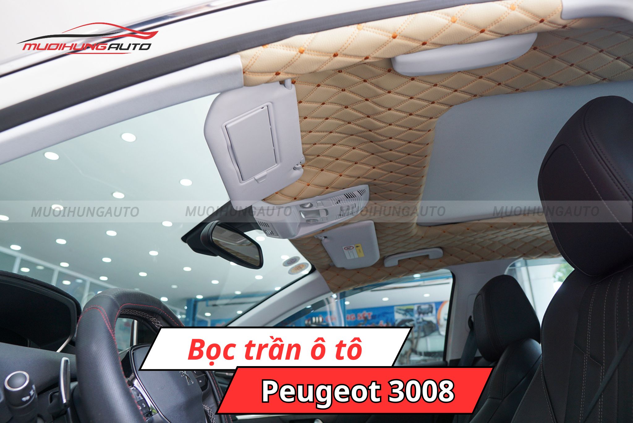 Bọc trần cho ô tô Peugeot 3008