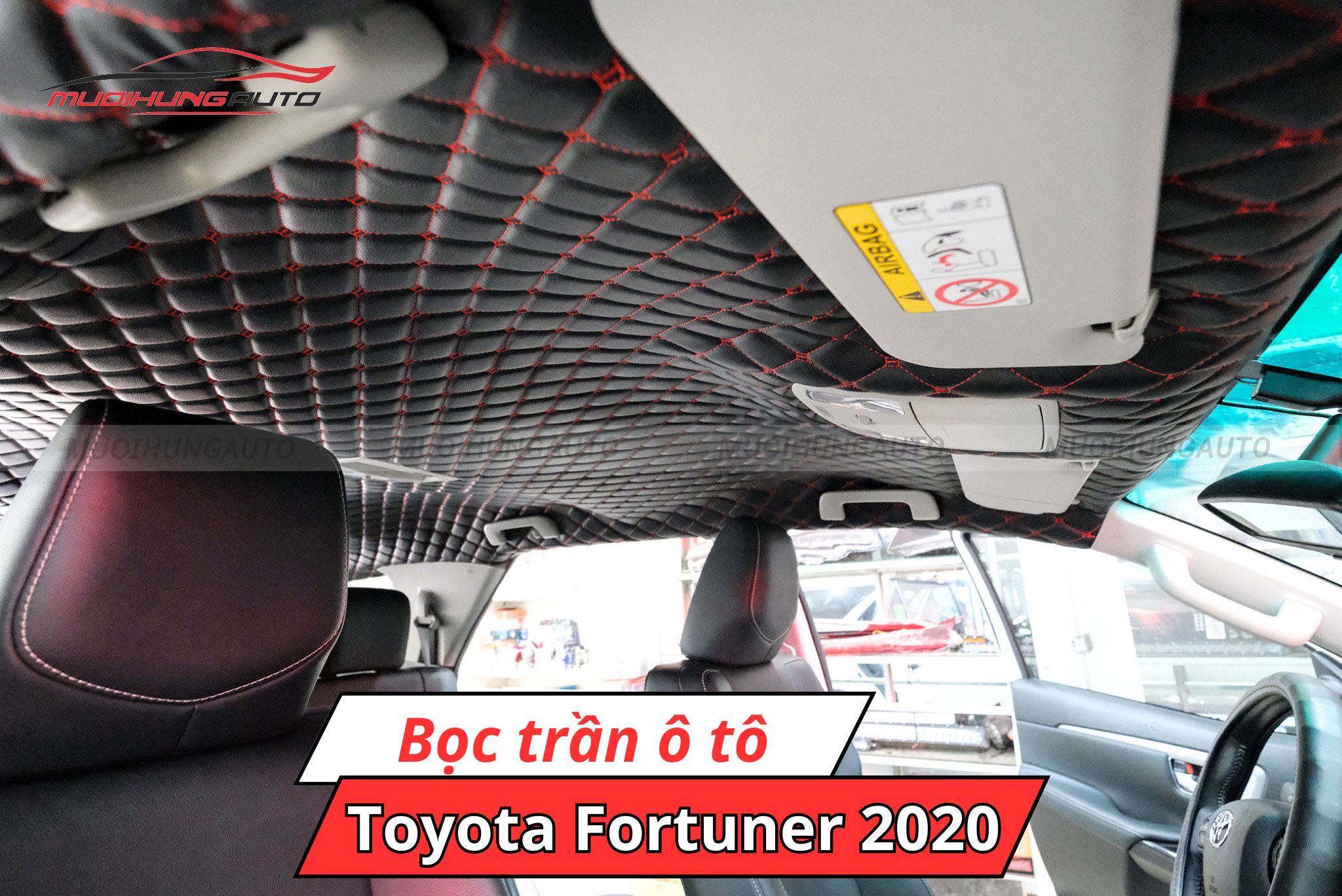 Bọc trần cho ô tô Toyota Fortuner 2020