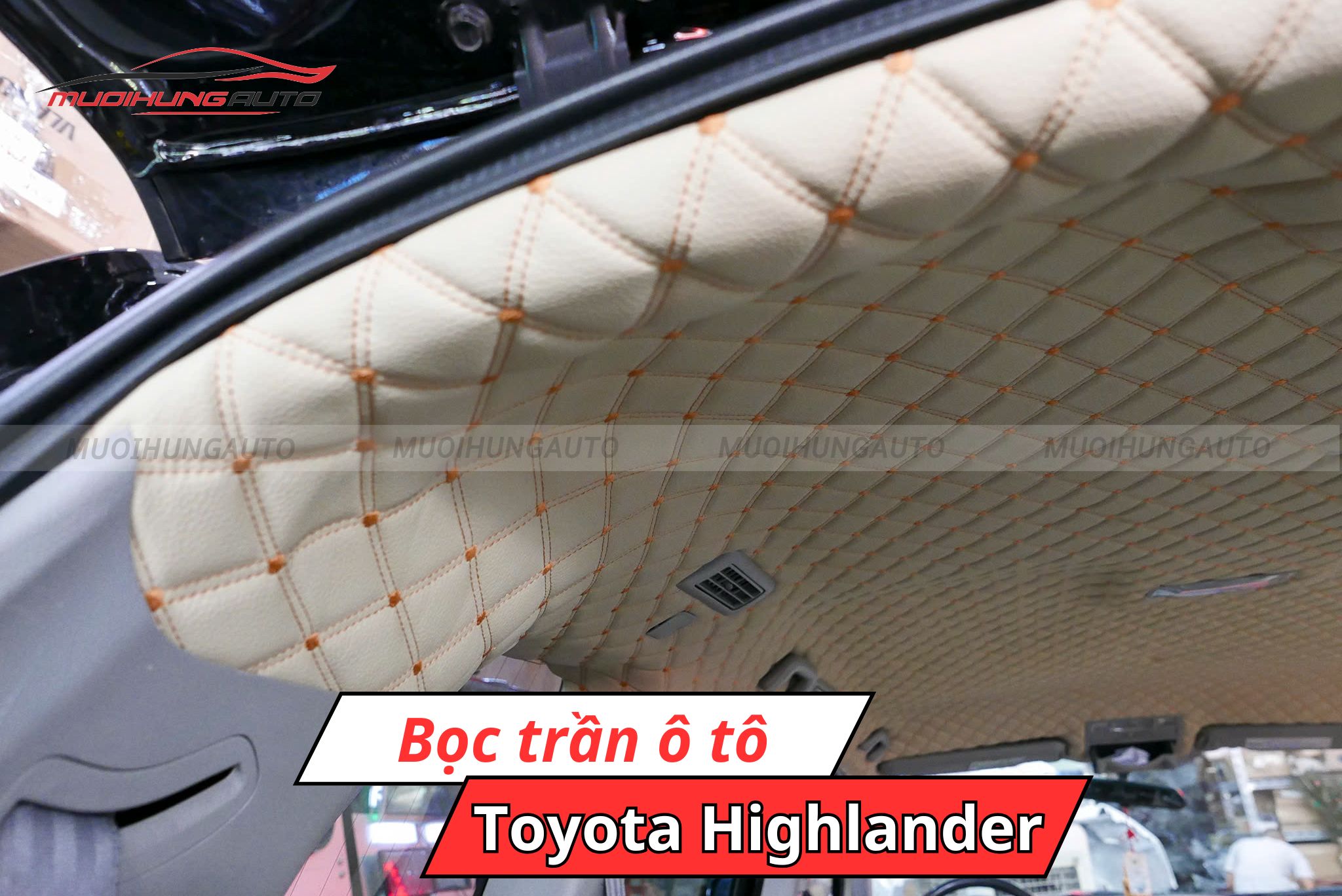 Bọc trần cho ô tô Toyota Highlander