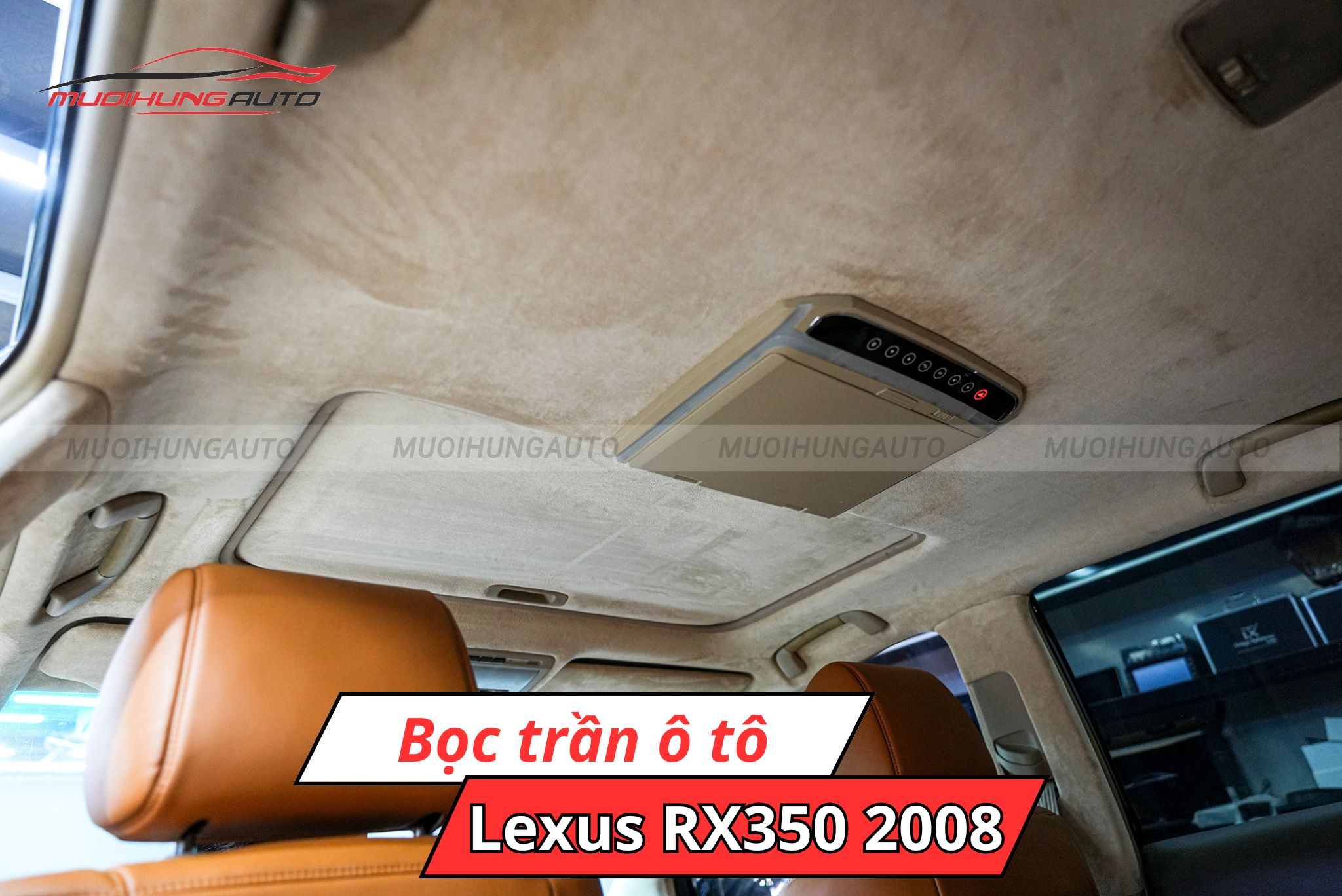 Bọc trần cho xe Lexus RX350 2008