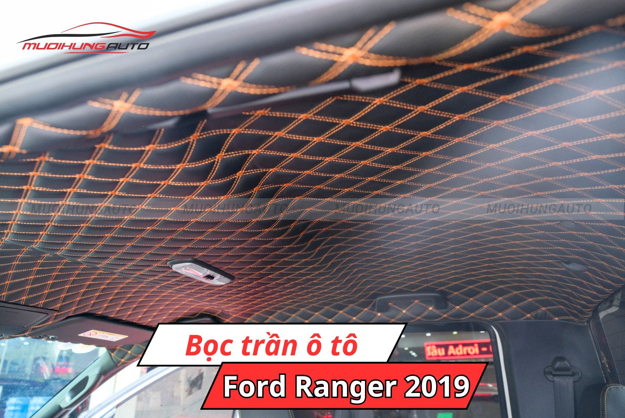 Bọc trần Ford Ranger 2019