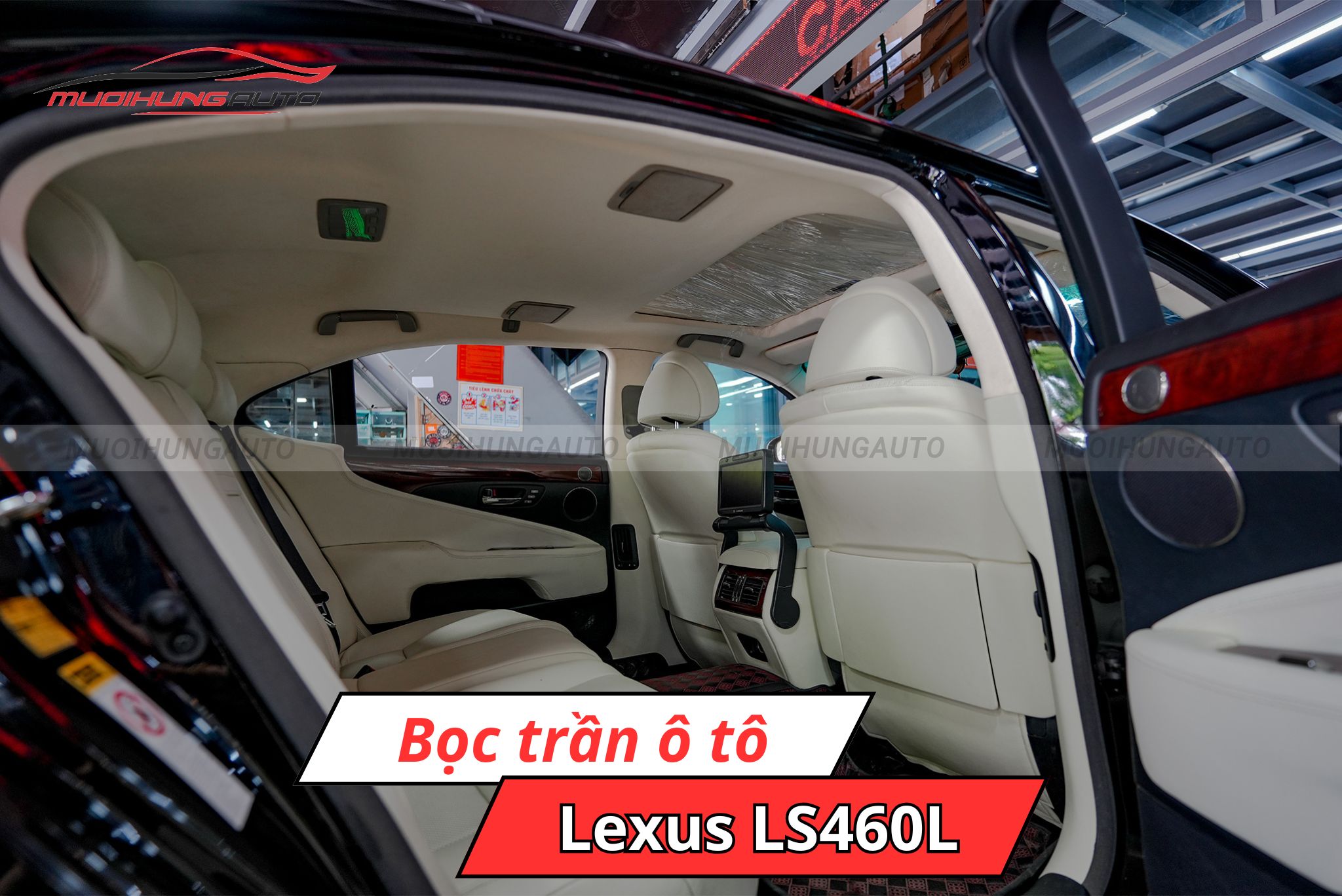 Bọc trần Lexus LS460L