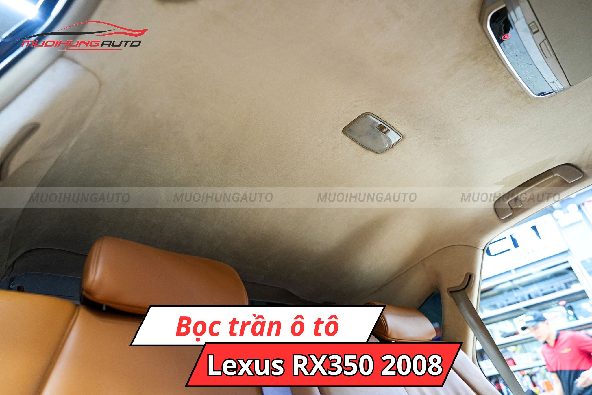 Bọc trần Lexus RX350 2008