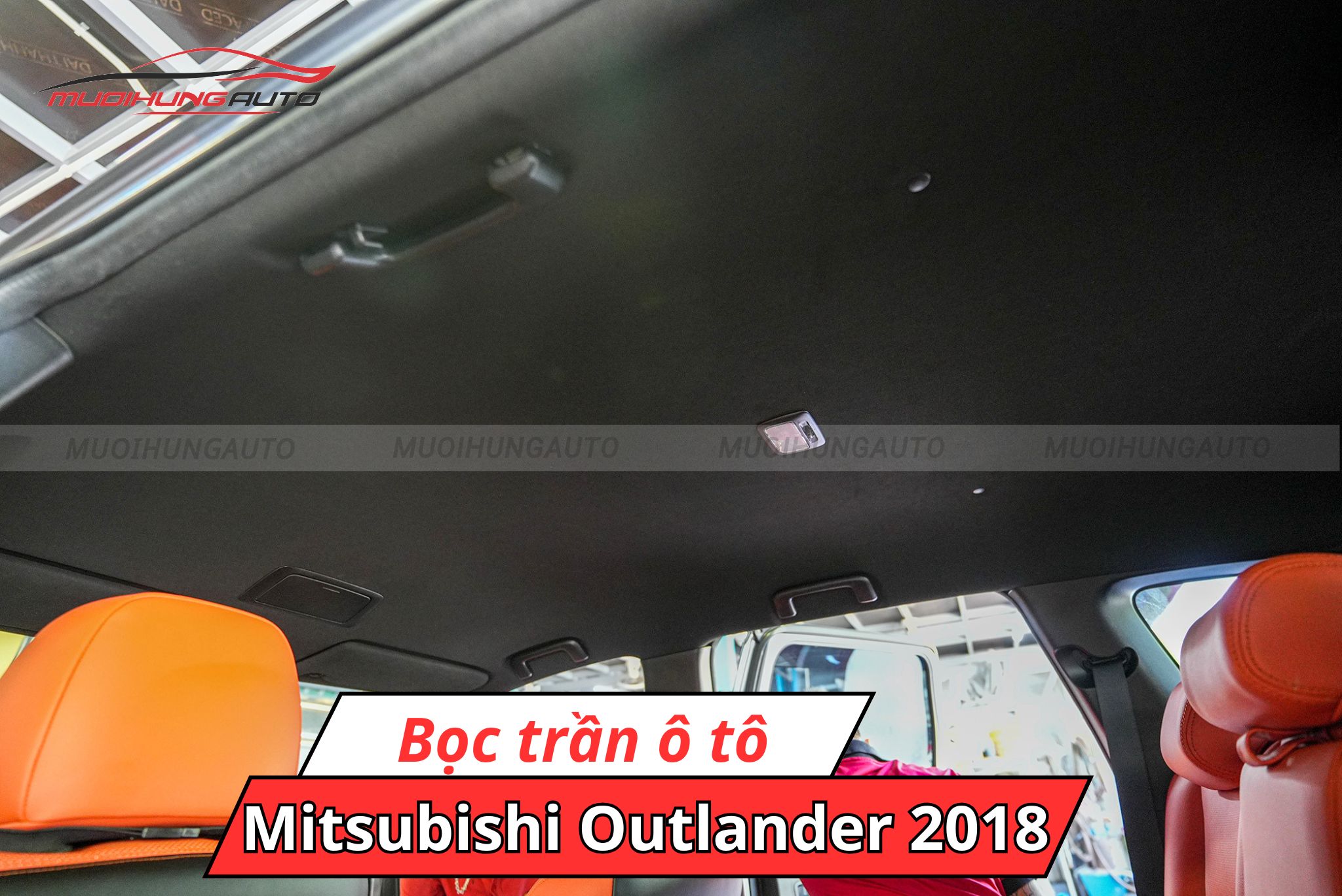 Bọc trần Mitsubishi Outlander 2018