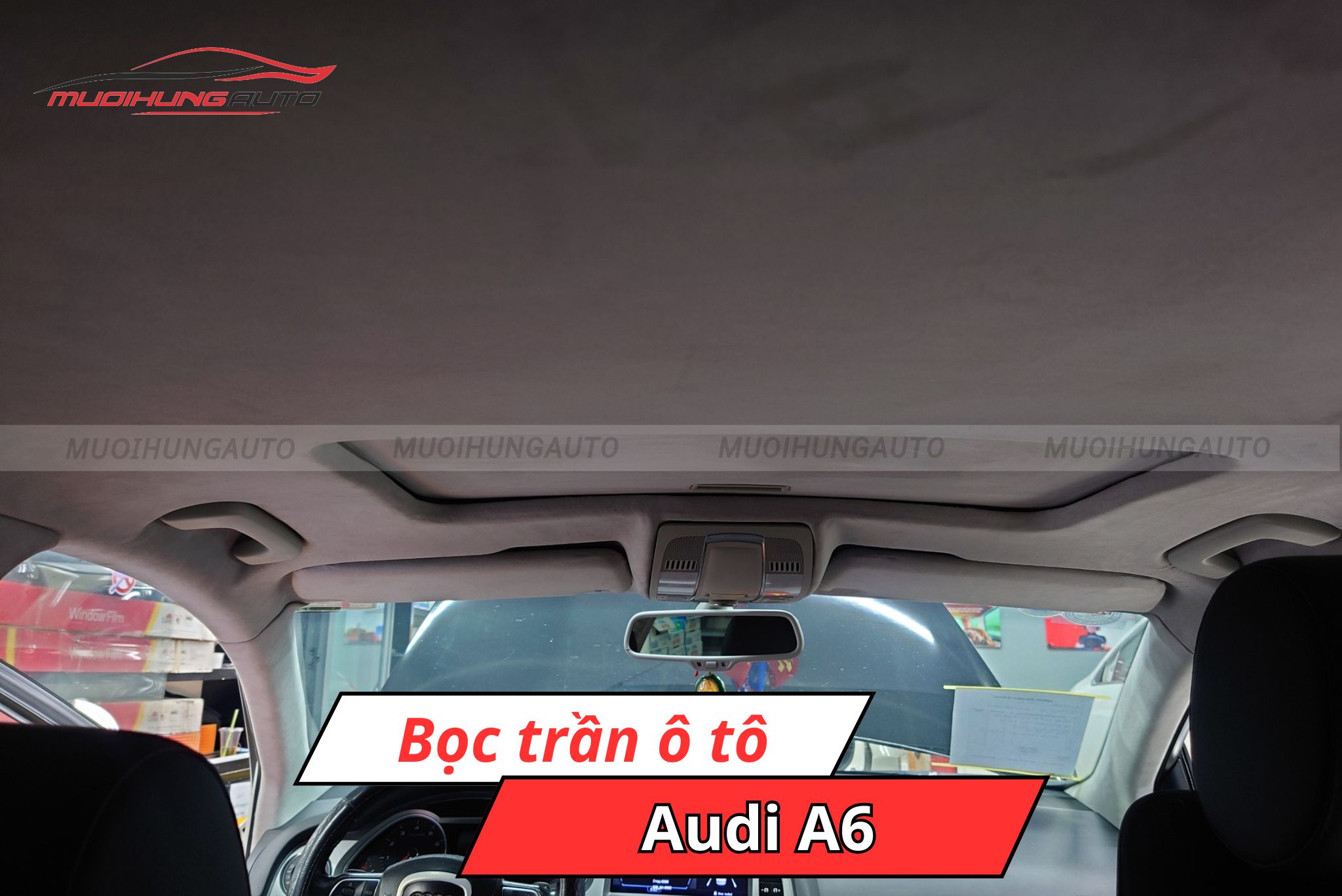 Bọc trần ô tô Audi A6