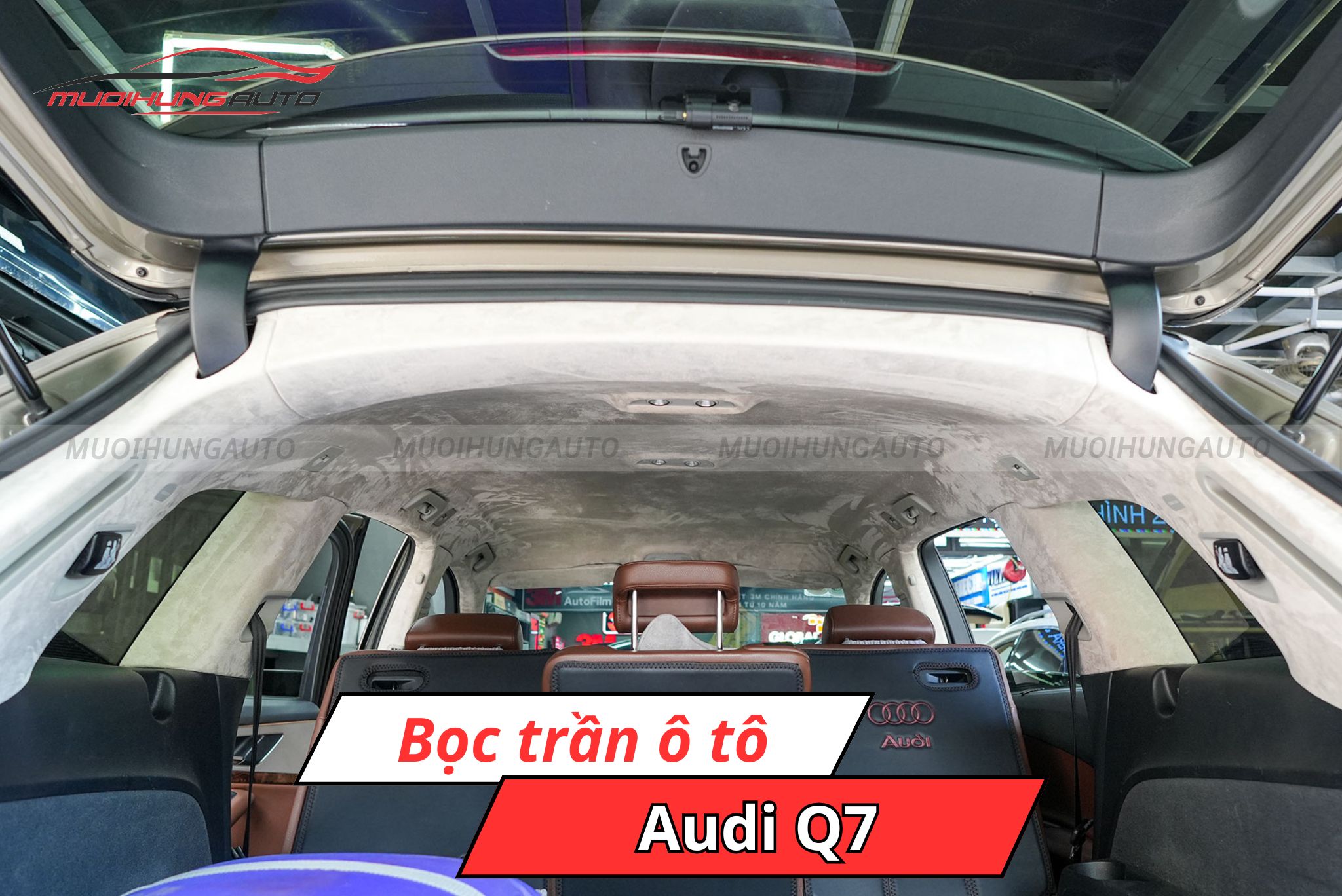 Bọc trần ô tô Audi Q7