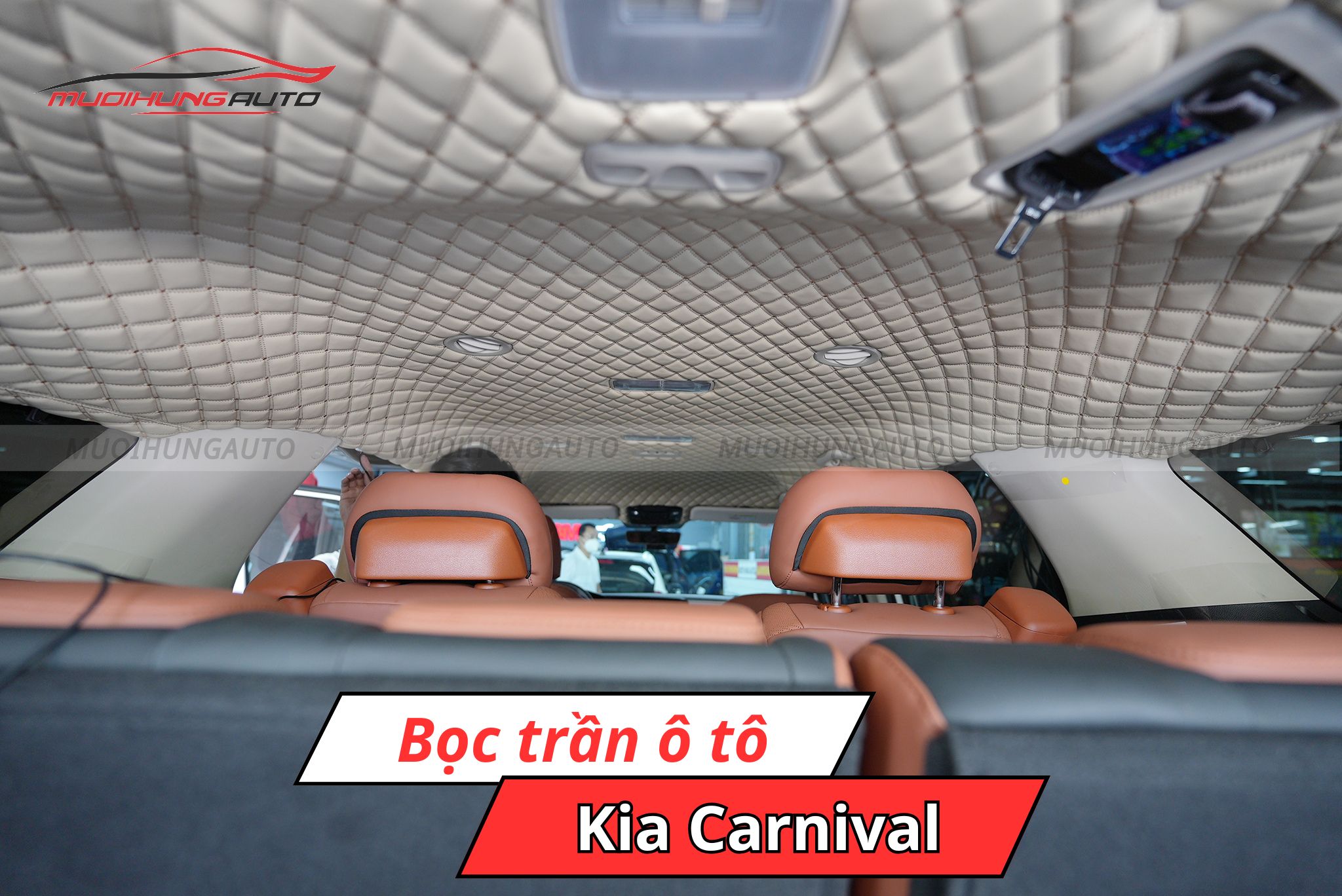 Bọc trần ô tô Kia Carnival