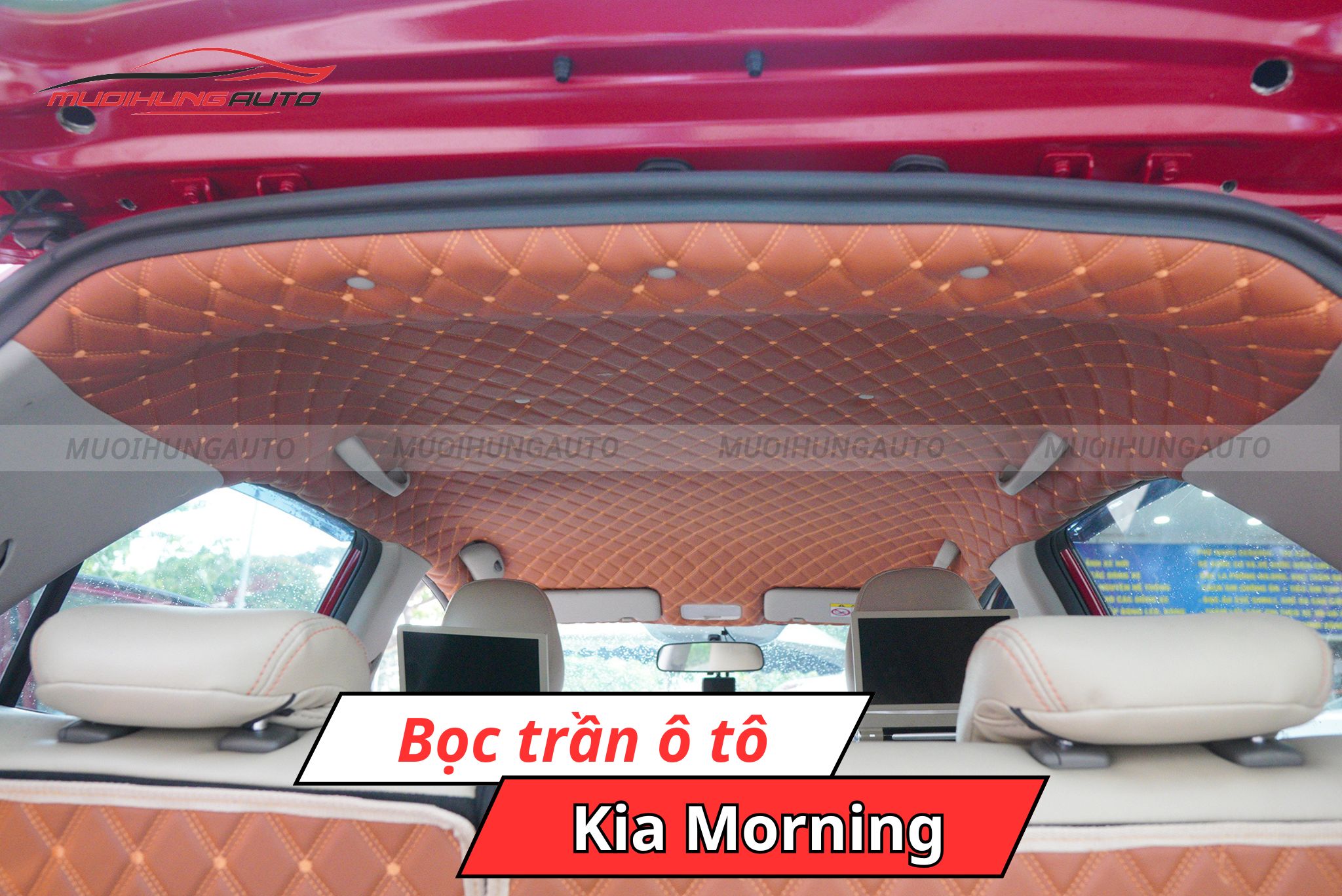 Bọc trần ô tô Kia Morning