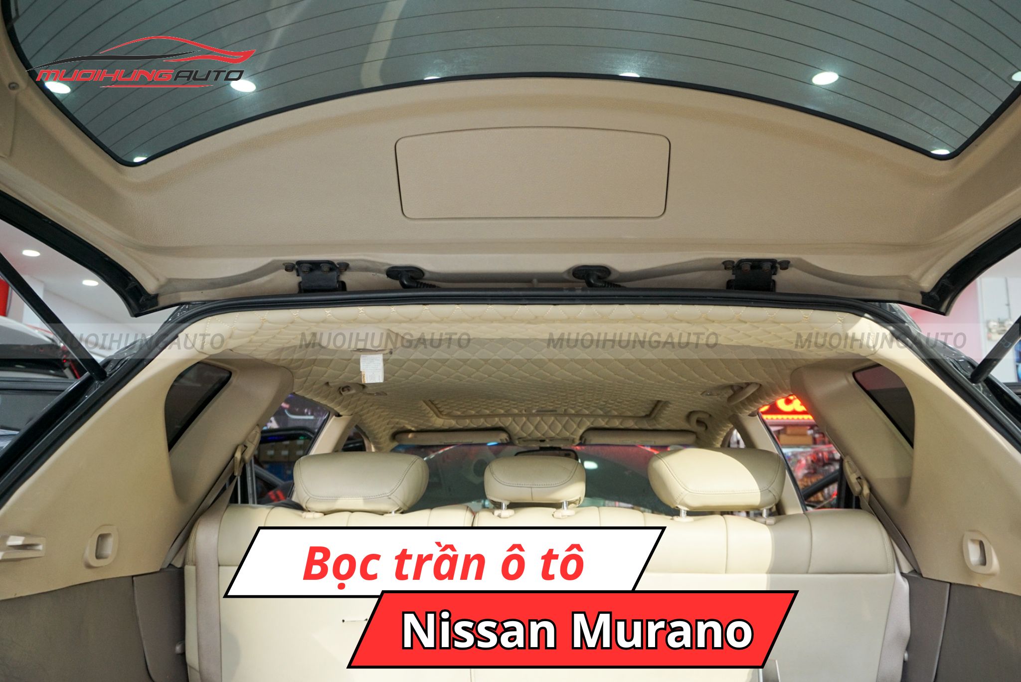 Bọc trần ô tô Nissan Murano