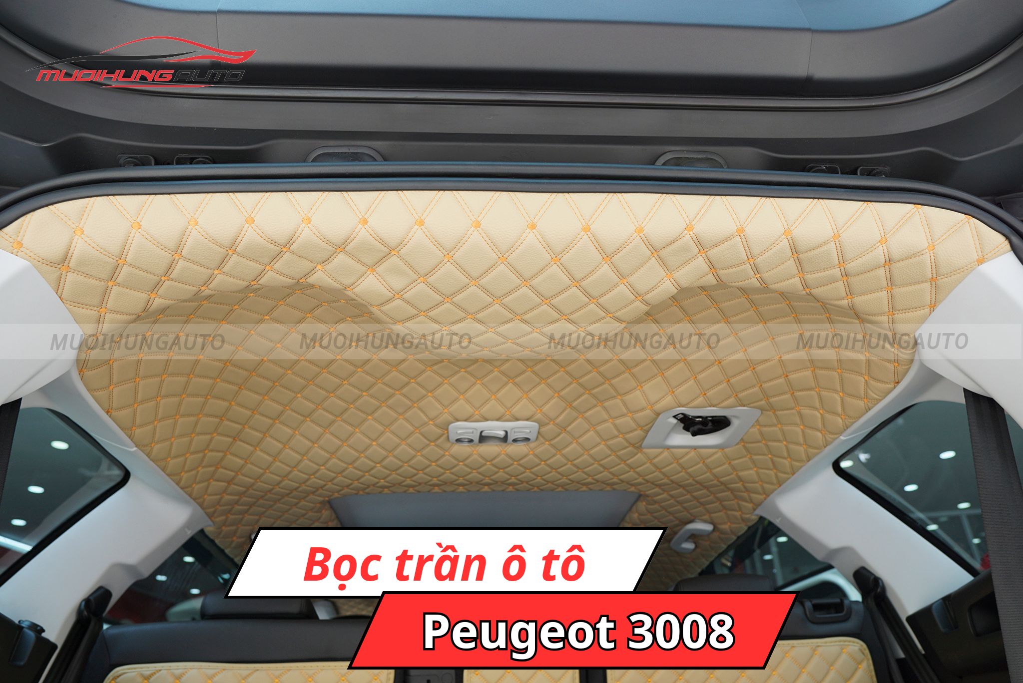 Bọc trần ô tô Peugeot 3008