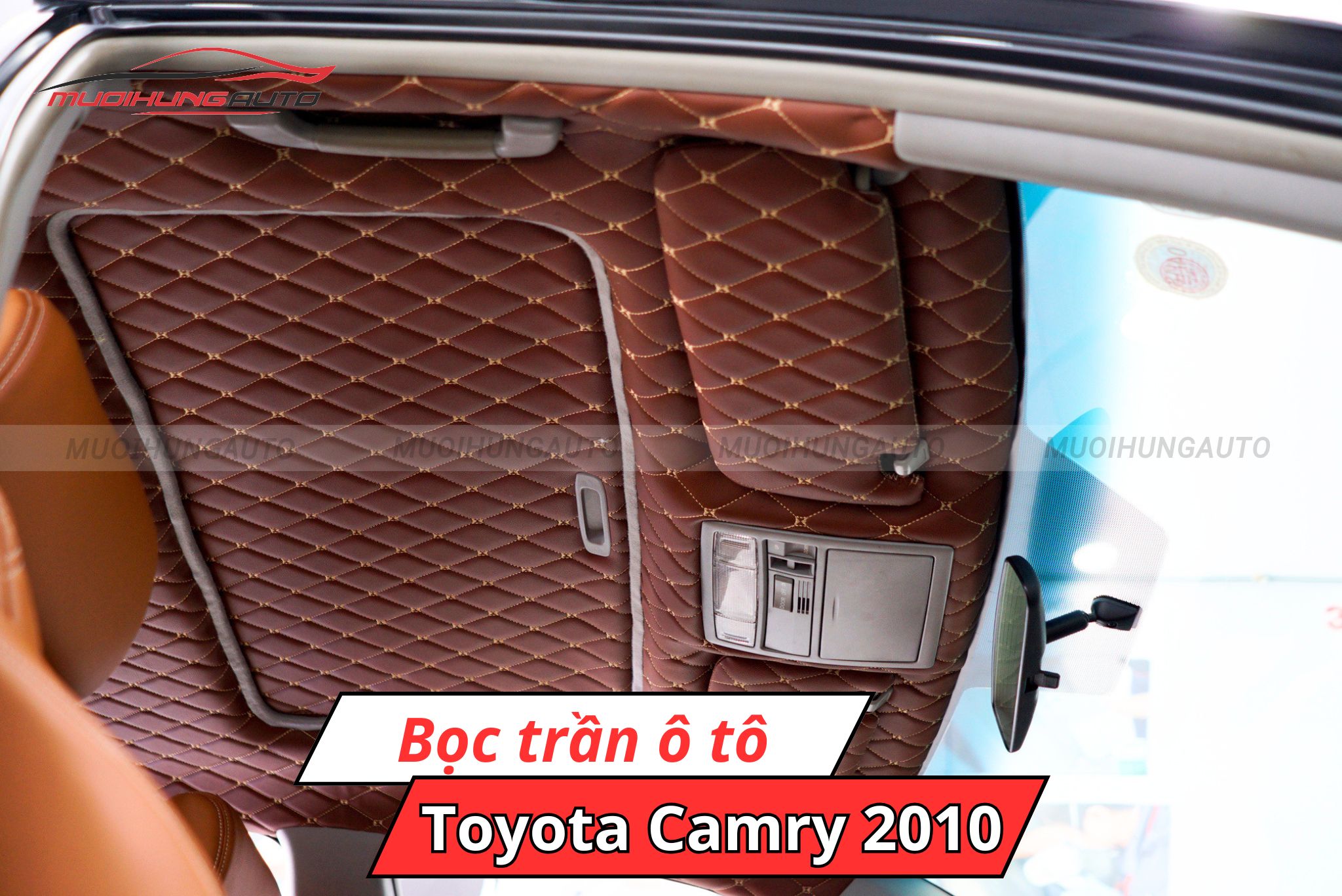 Bọc trần ô tô Toyota Camry 2010