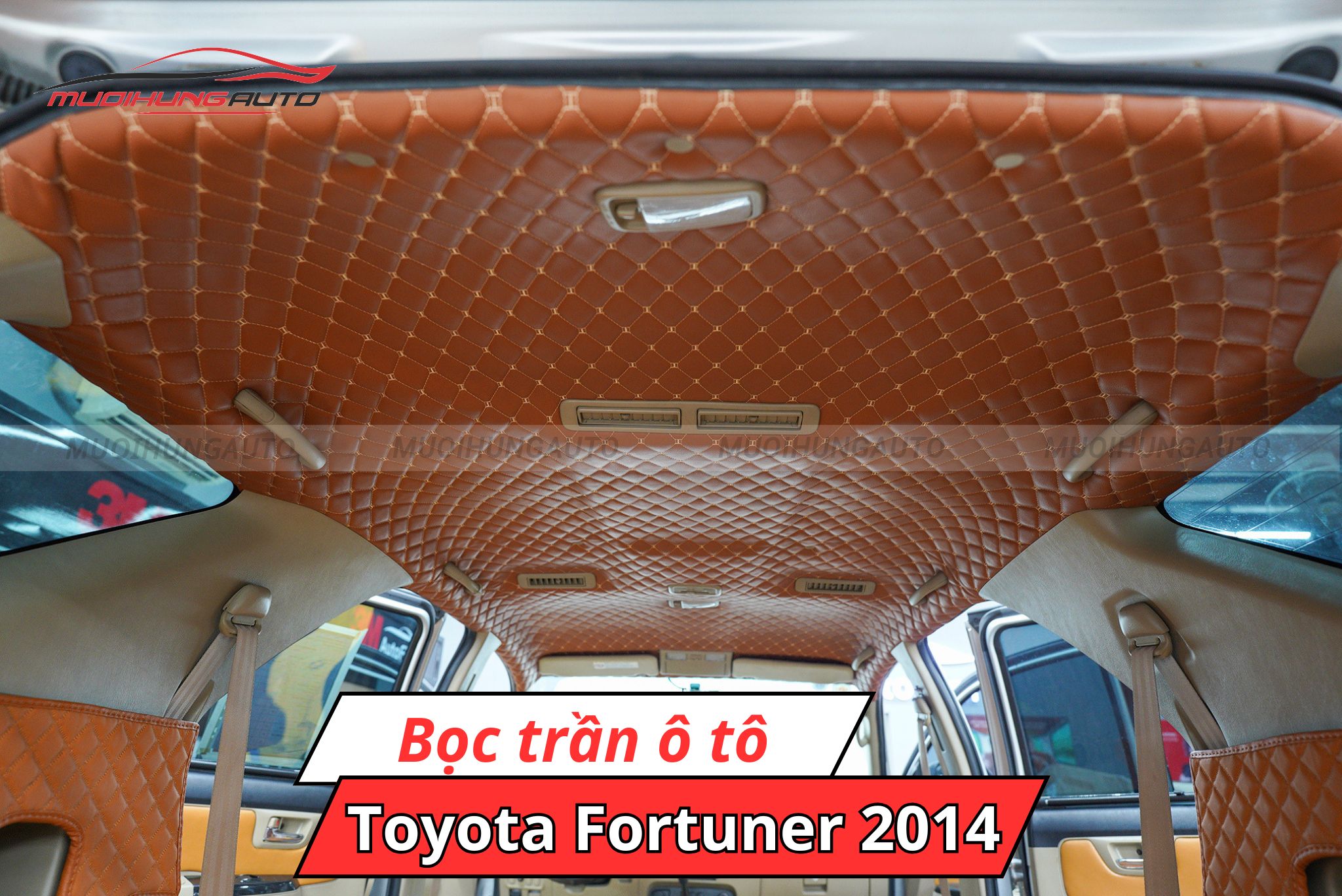 Bọc trần ô tô Toyota Fortuner 2014