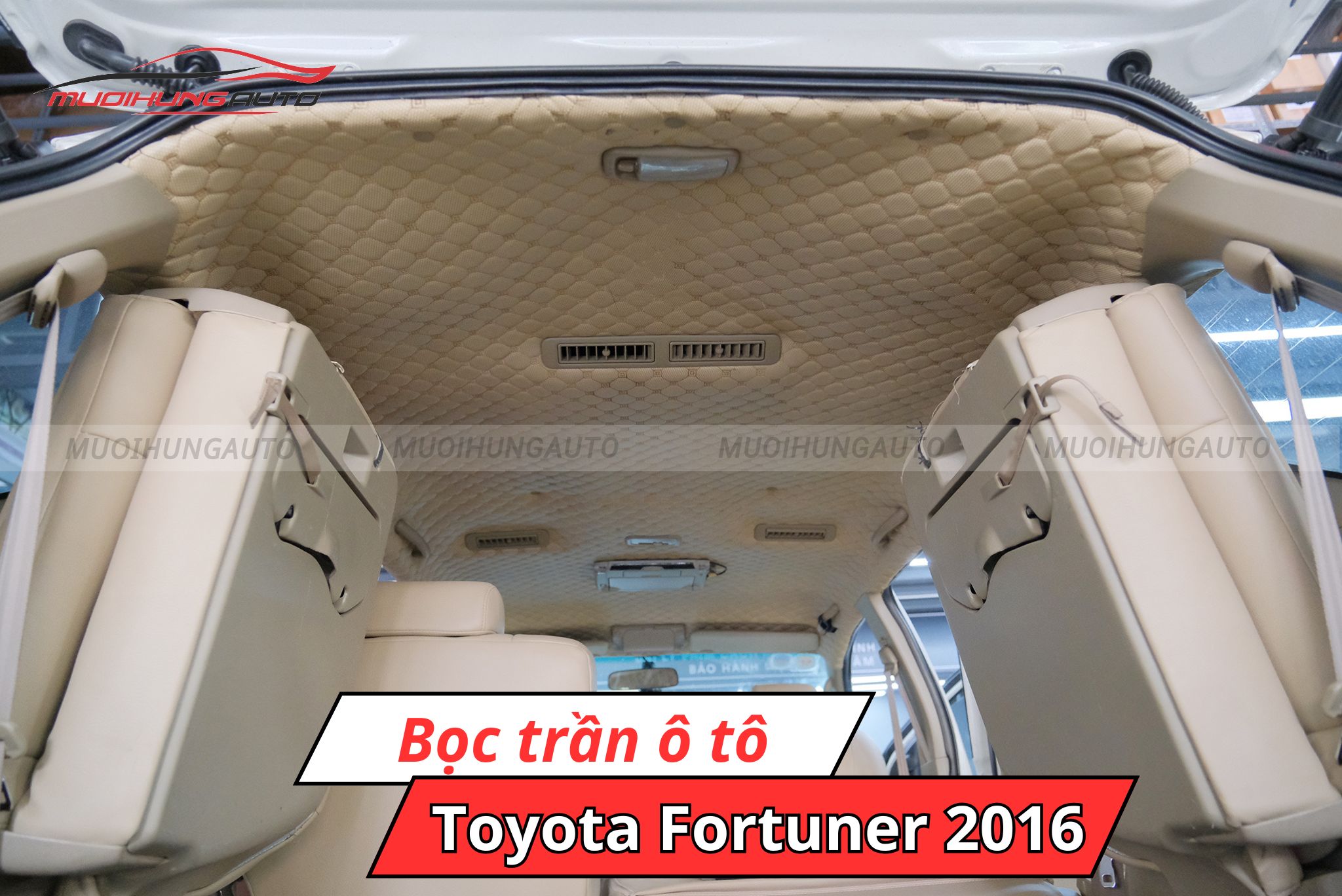 Bọc trần ô tô Toyota Fortuner 2016