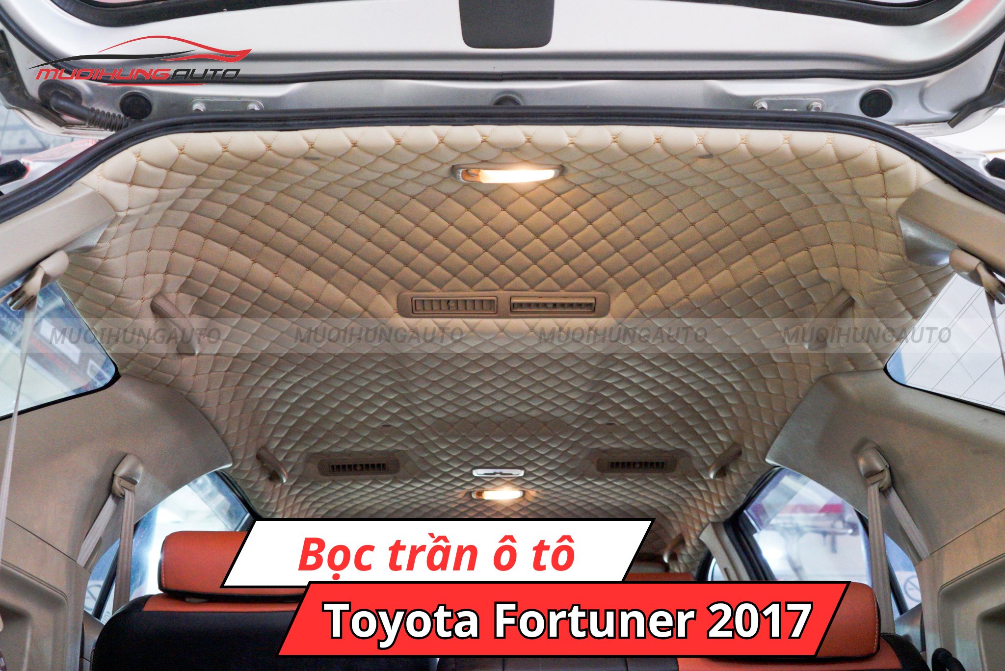 Bọc trần ô tô Toyota Fortuner 2017