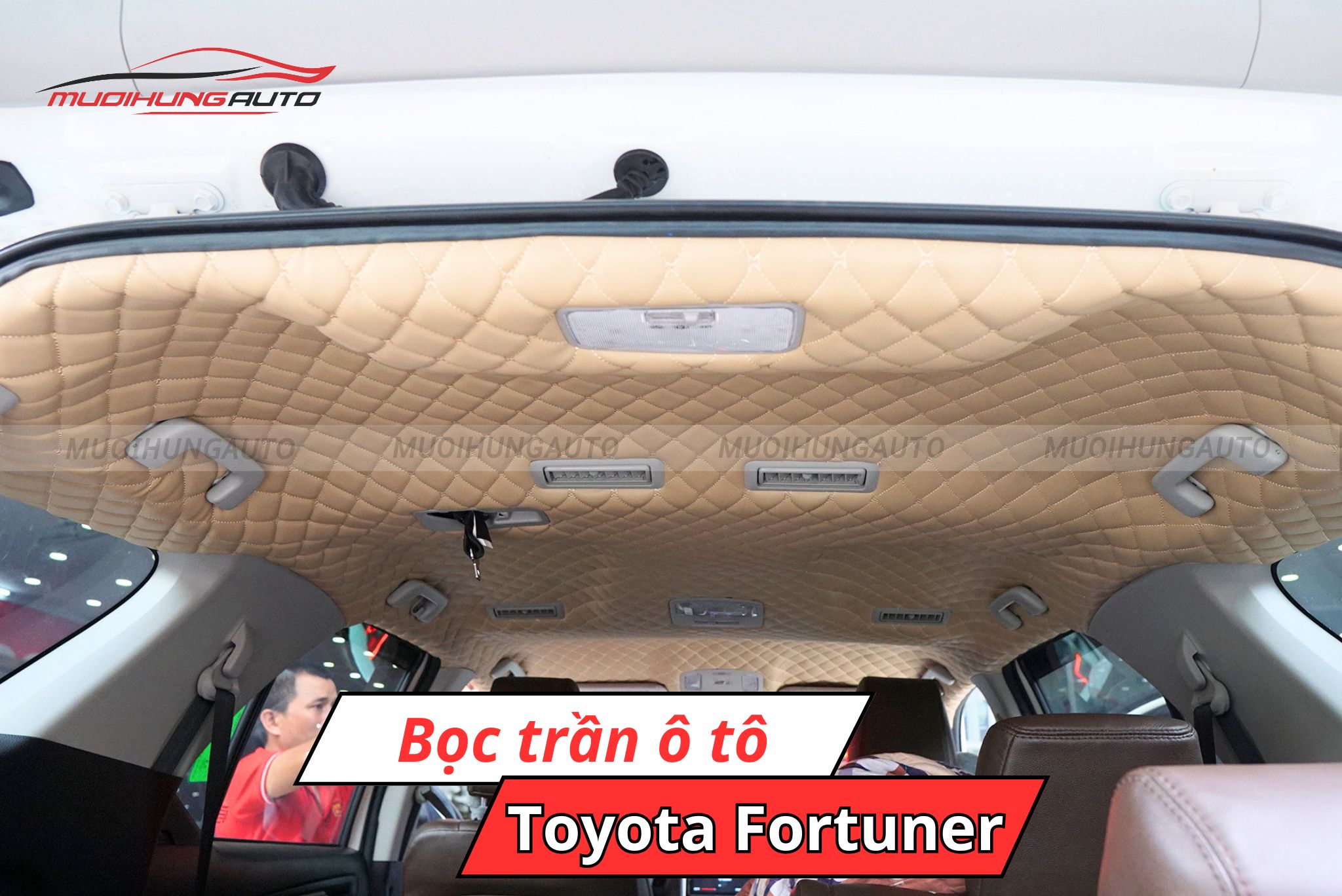 Bọc trần ô tô Toyota Fortuner
