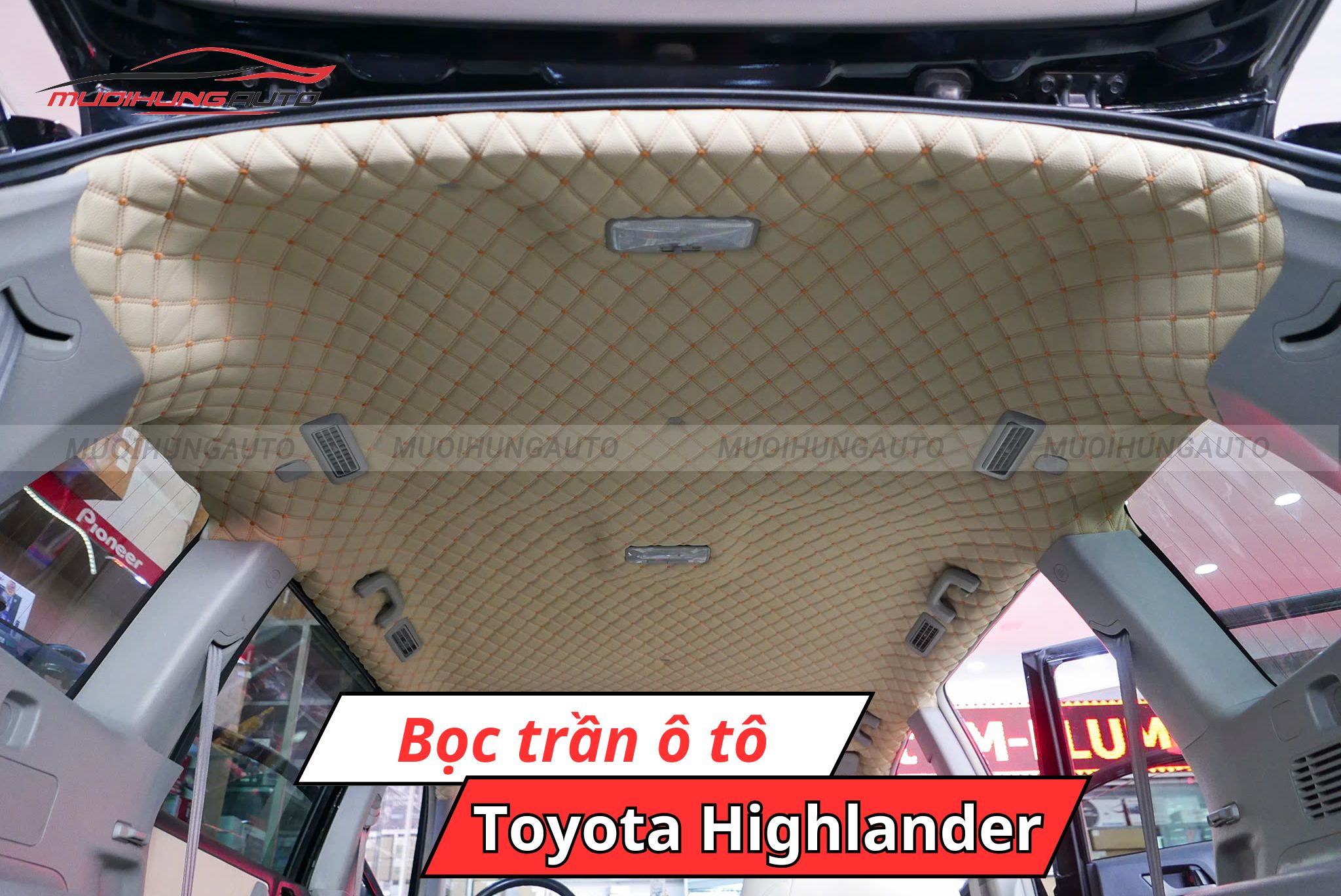 Bọc trần ô tô Toyota Highlander