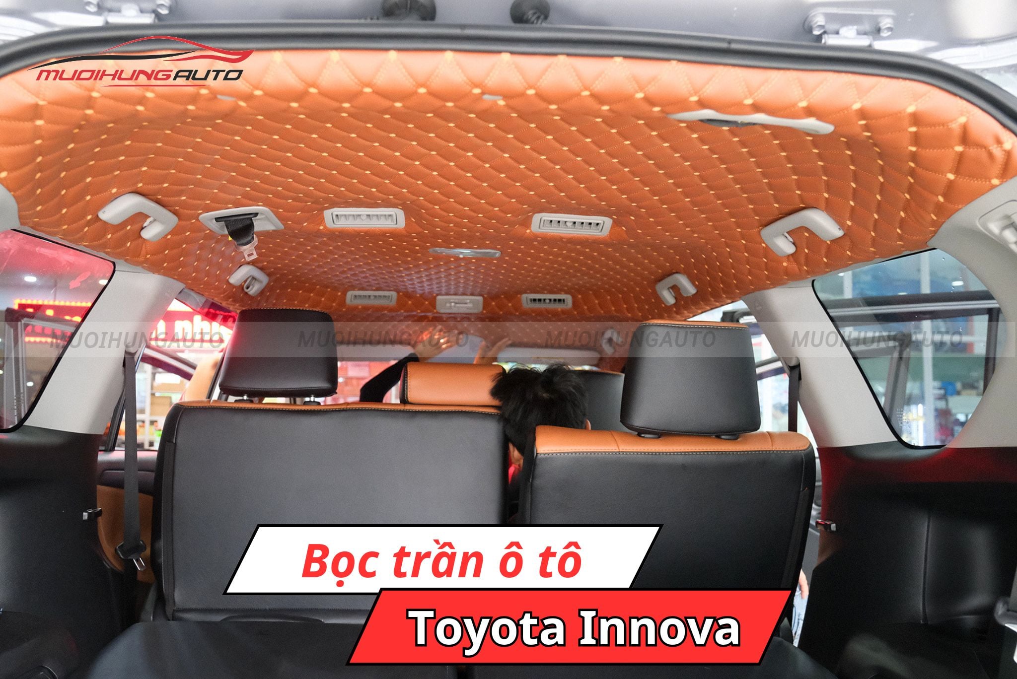 Bọc trần ô tô Toyota Innova