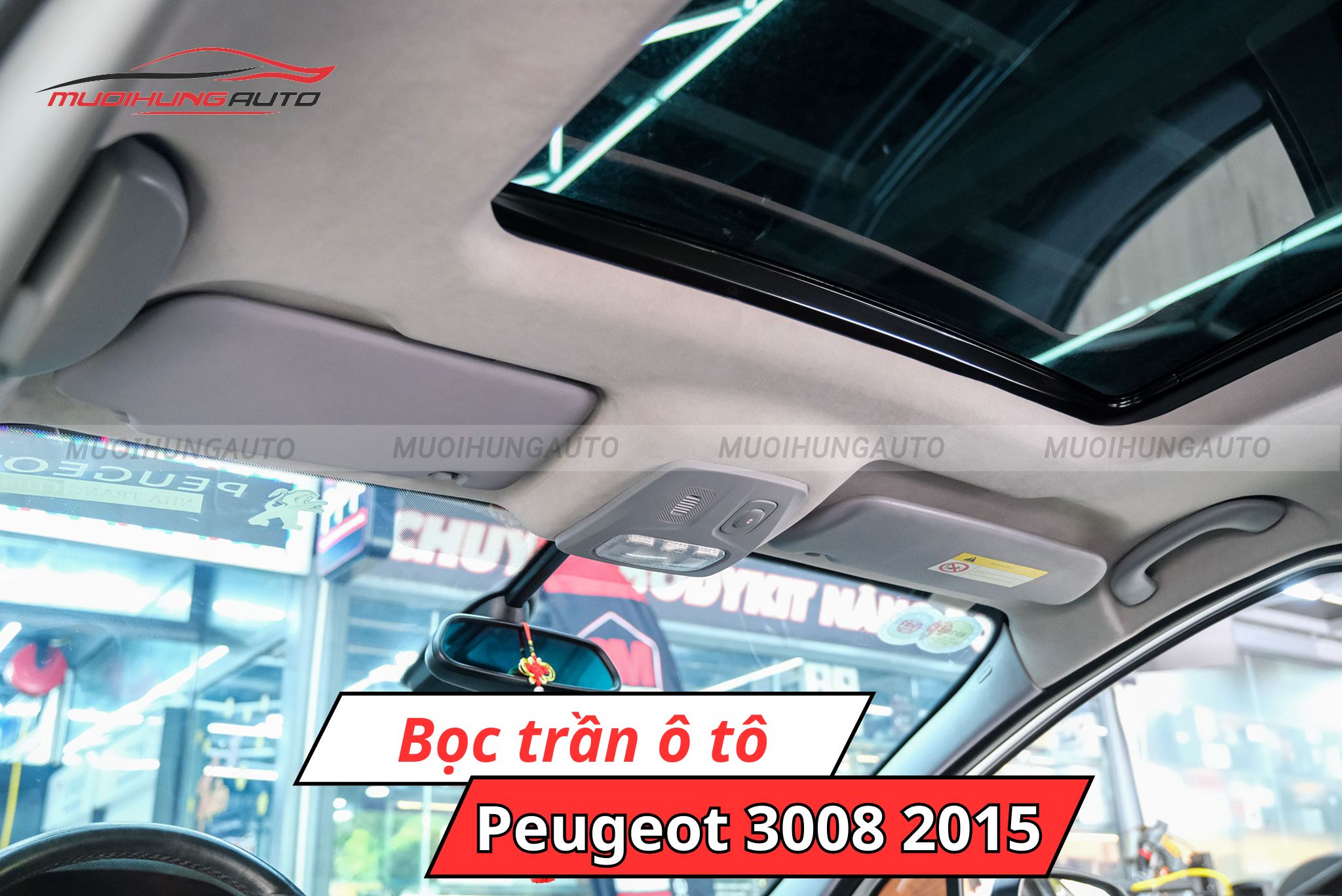Bọc trần Peugeot 3008 2015