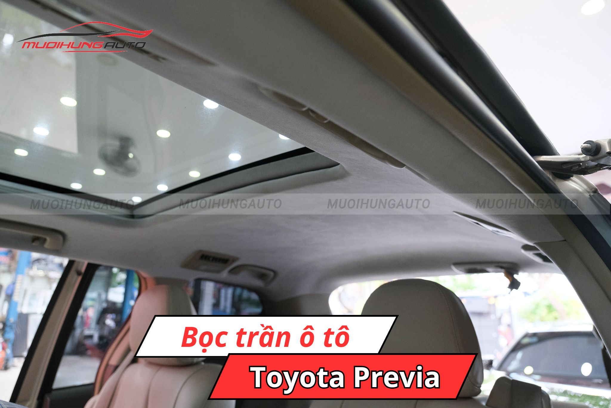 Bọc trần Toyota Previa