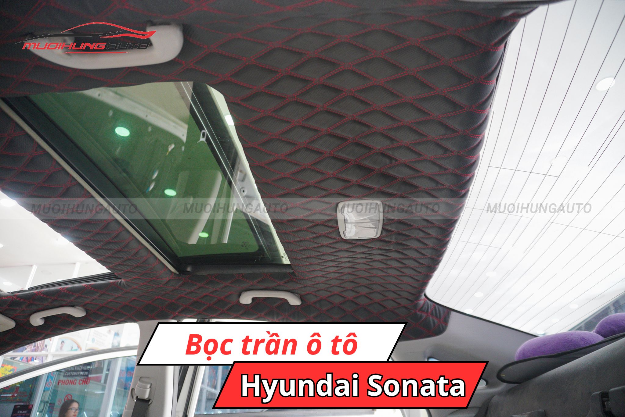 Bọc trần xe hơi Hyundai Sonata