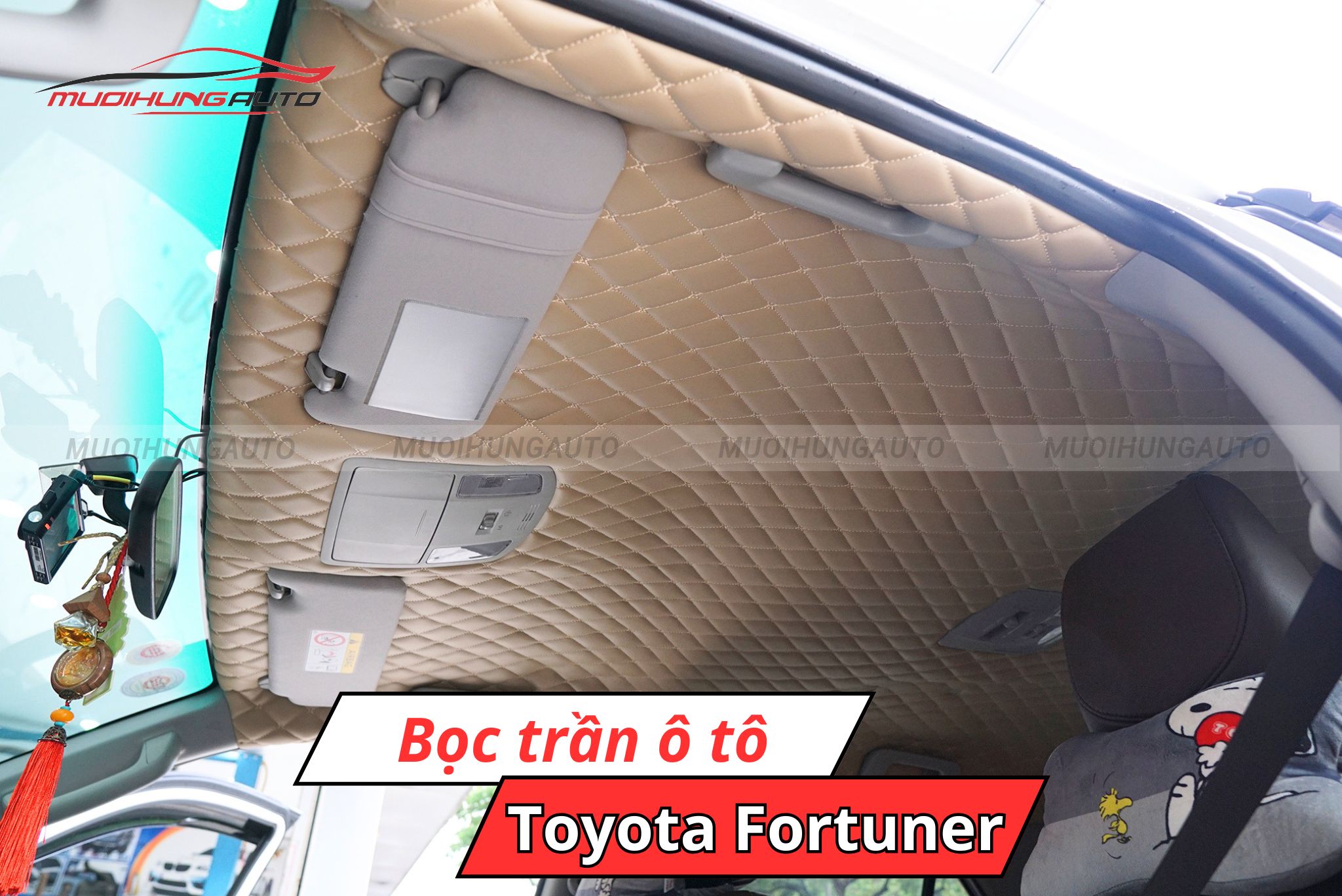 Bọc trần xe hơi Toyota Fortuner