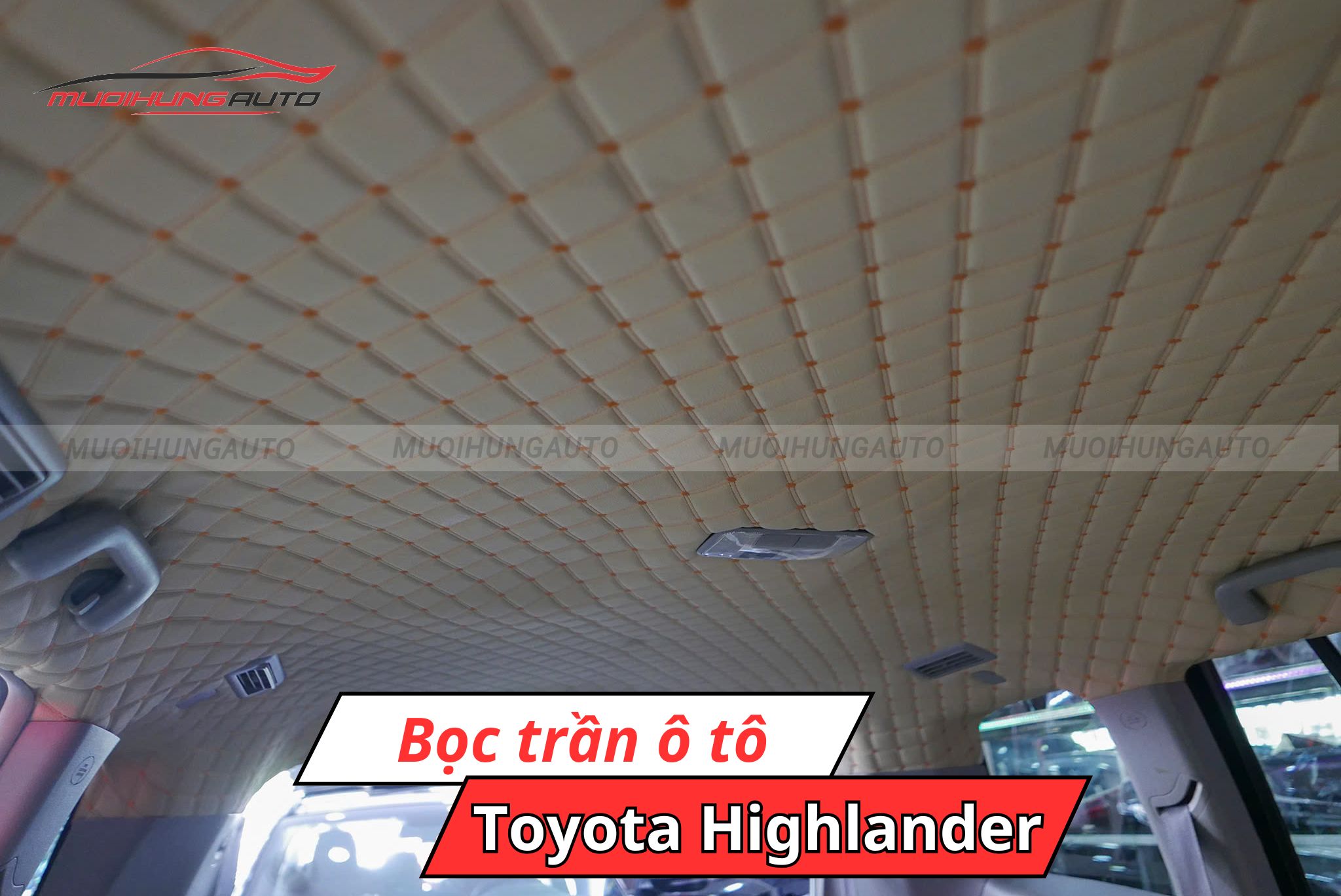 Bọc trần xe hơi Toyota Highlander