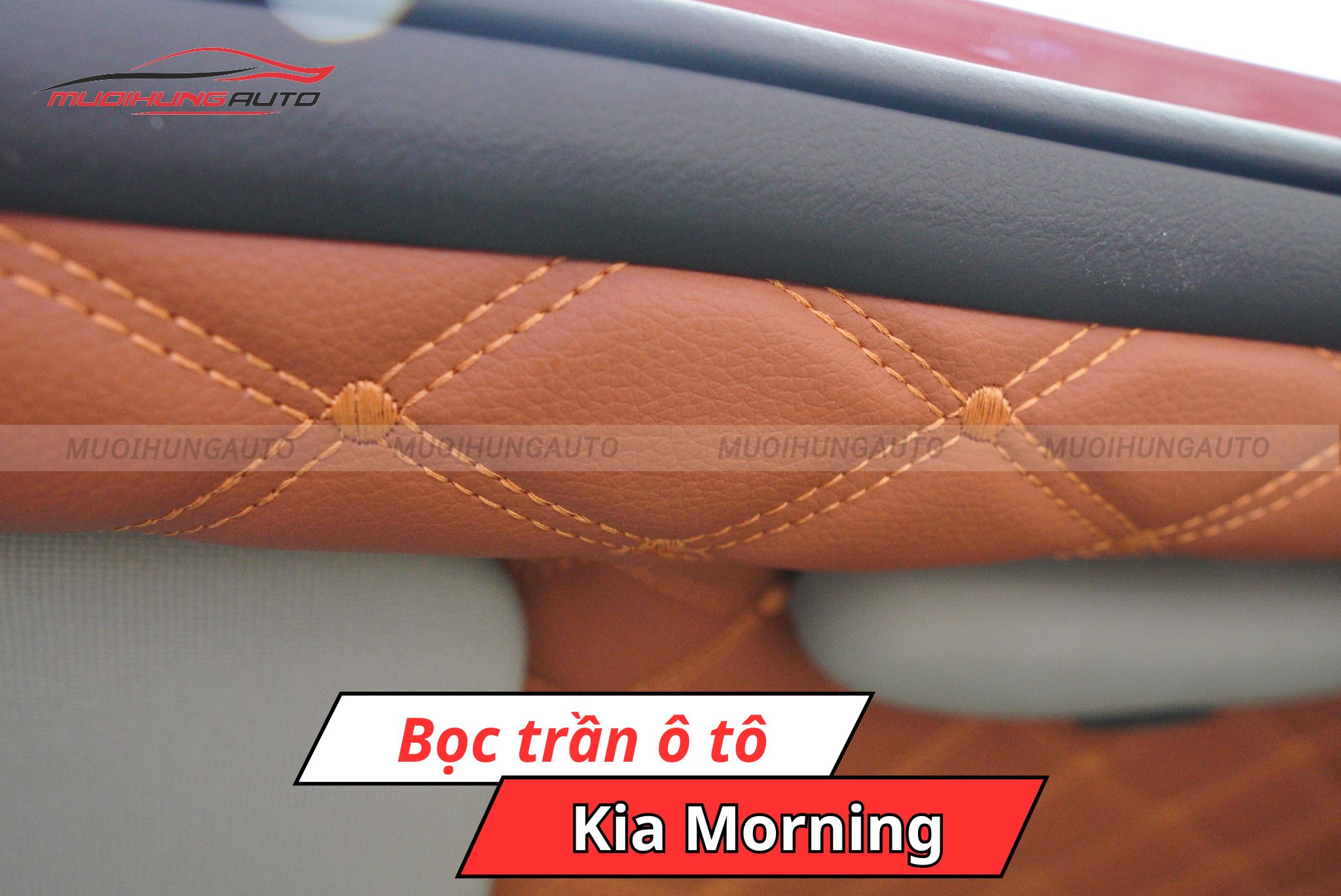 Bọc trần xe Kia Morning