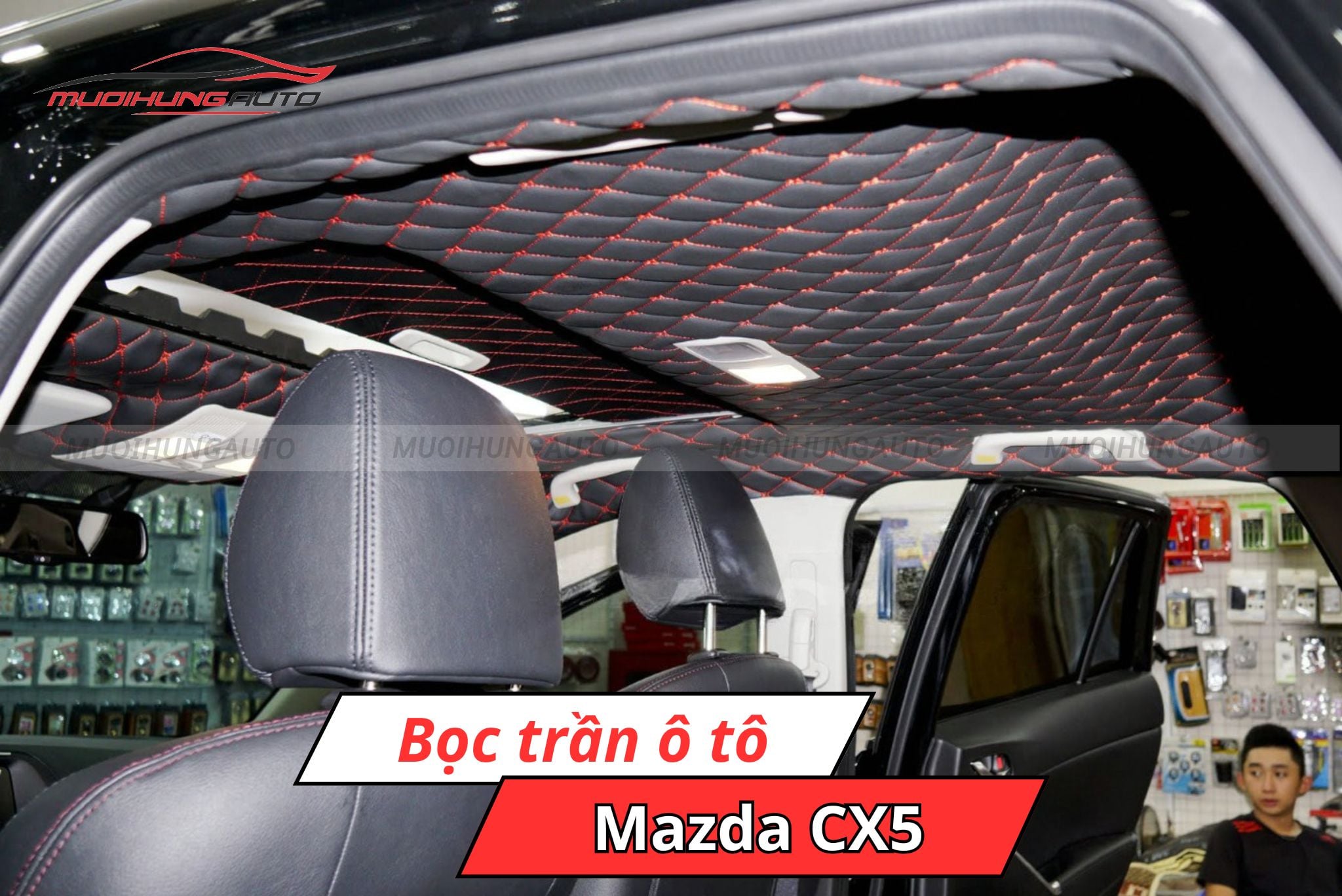Bọc trần xe Mazda CX5