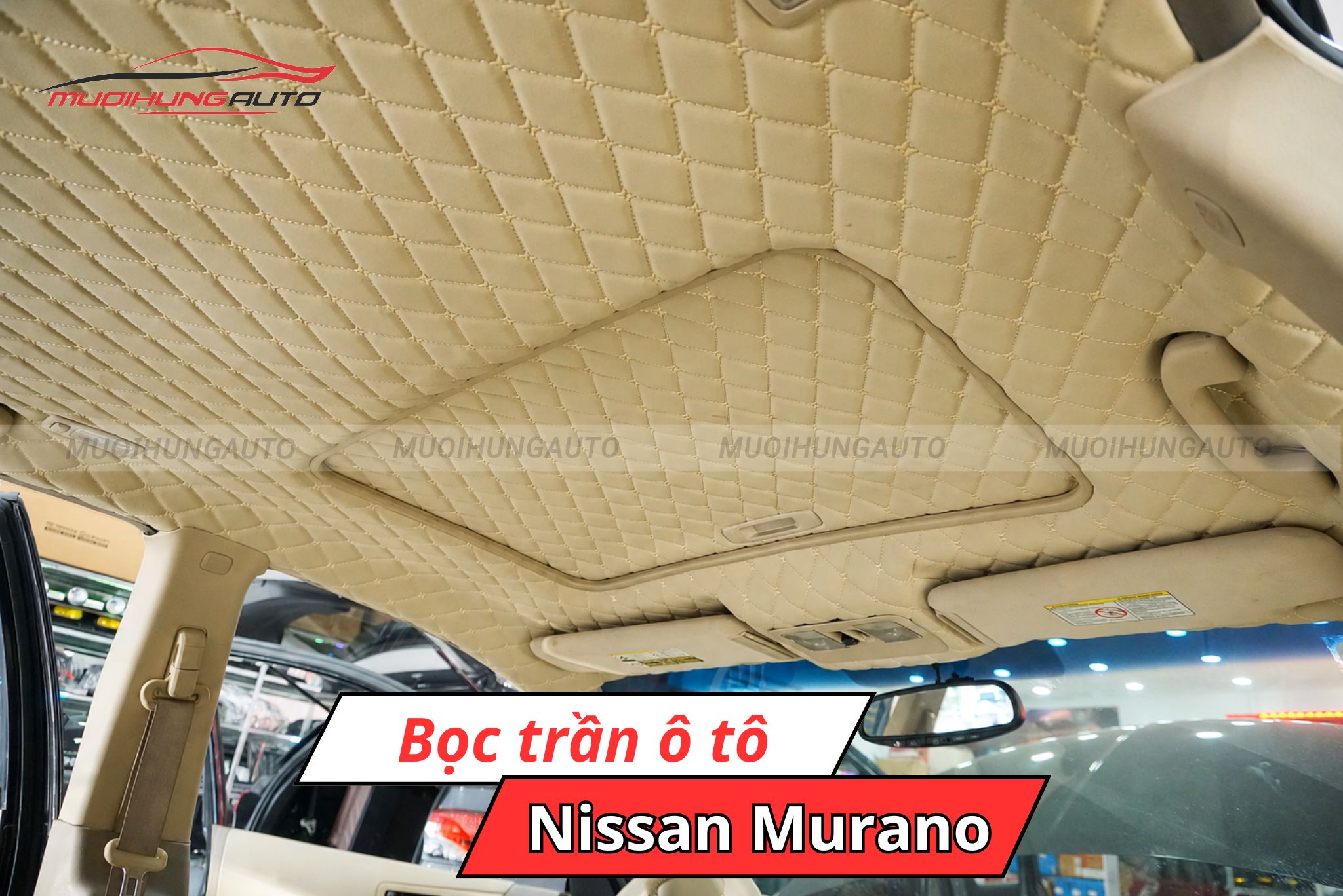 Bọc trần xe Nissan Murano