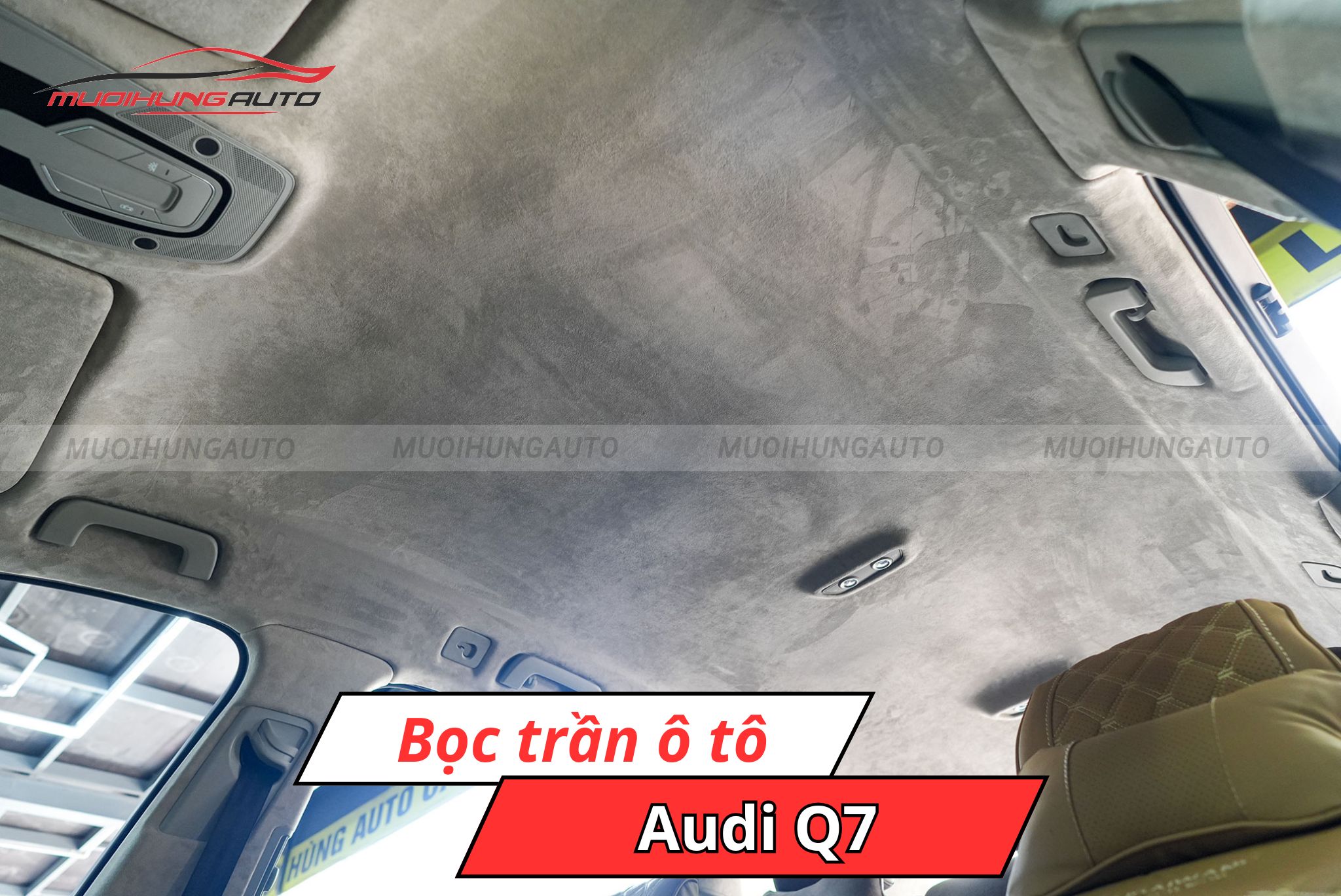 Bọc trần xe ô tô Audi Q7