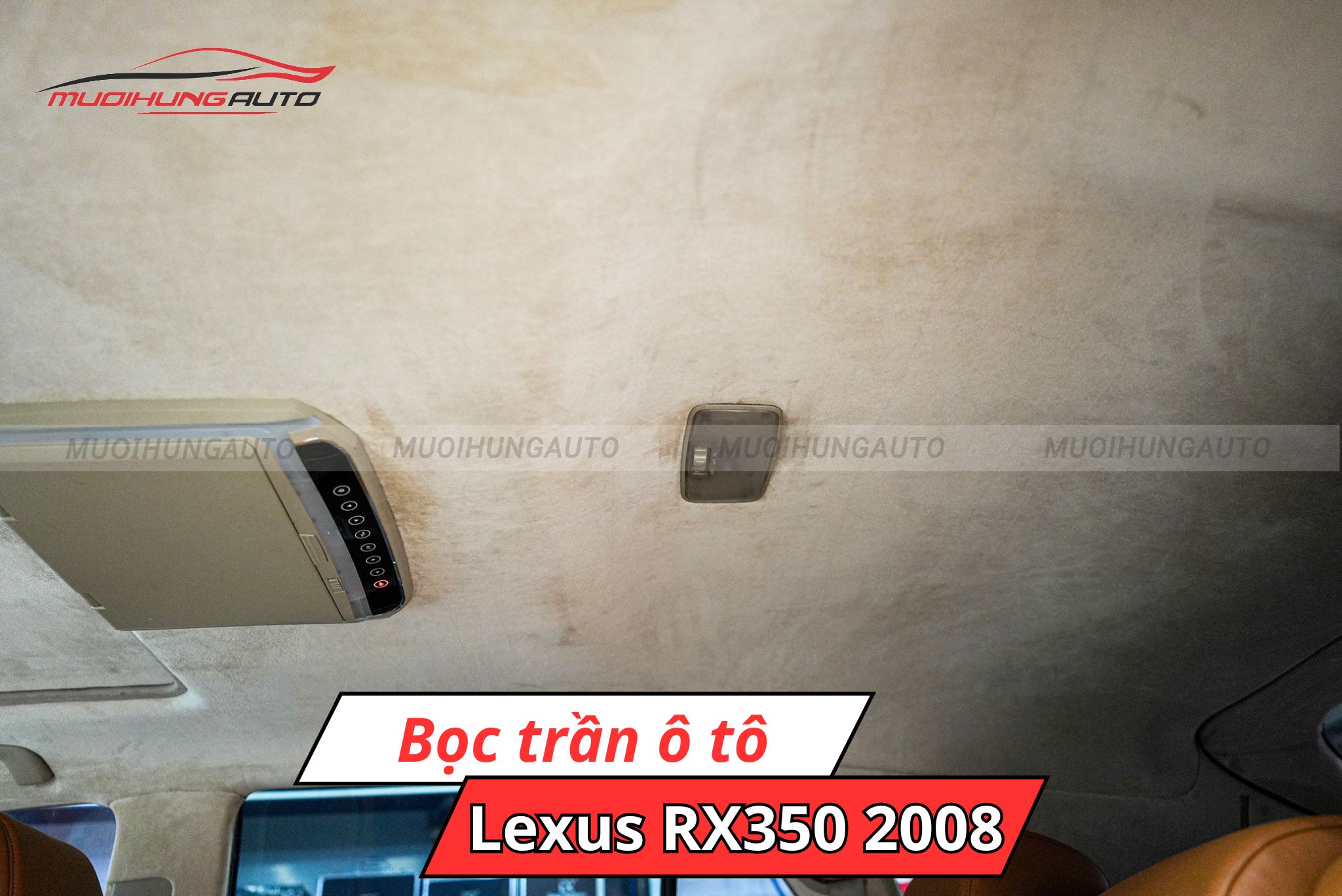 Bọc trần xe ô tô Lexus RX350 2008