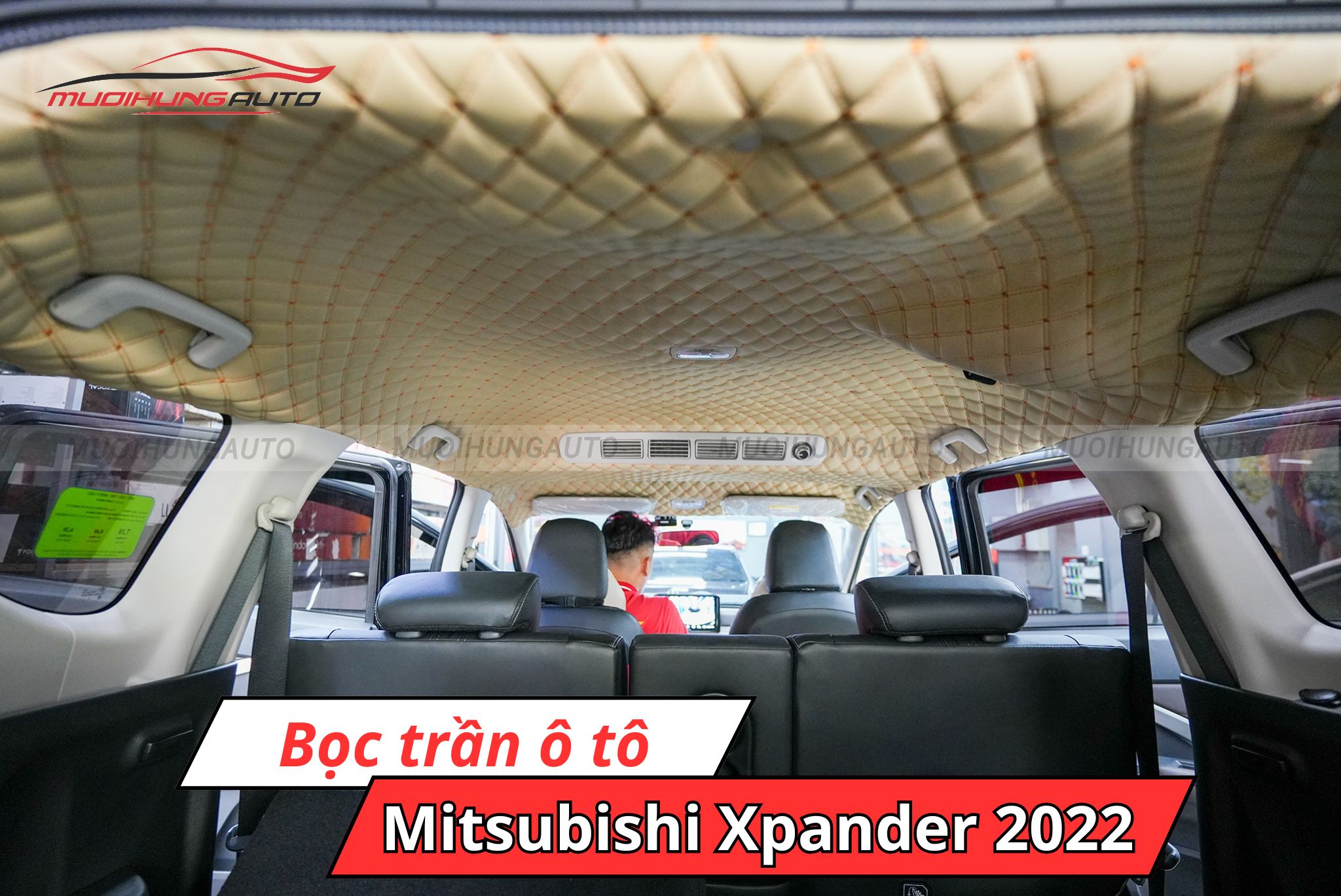 Bọc trần xe ô tô Mitsubishi Xpander 2022
