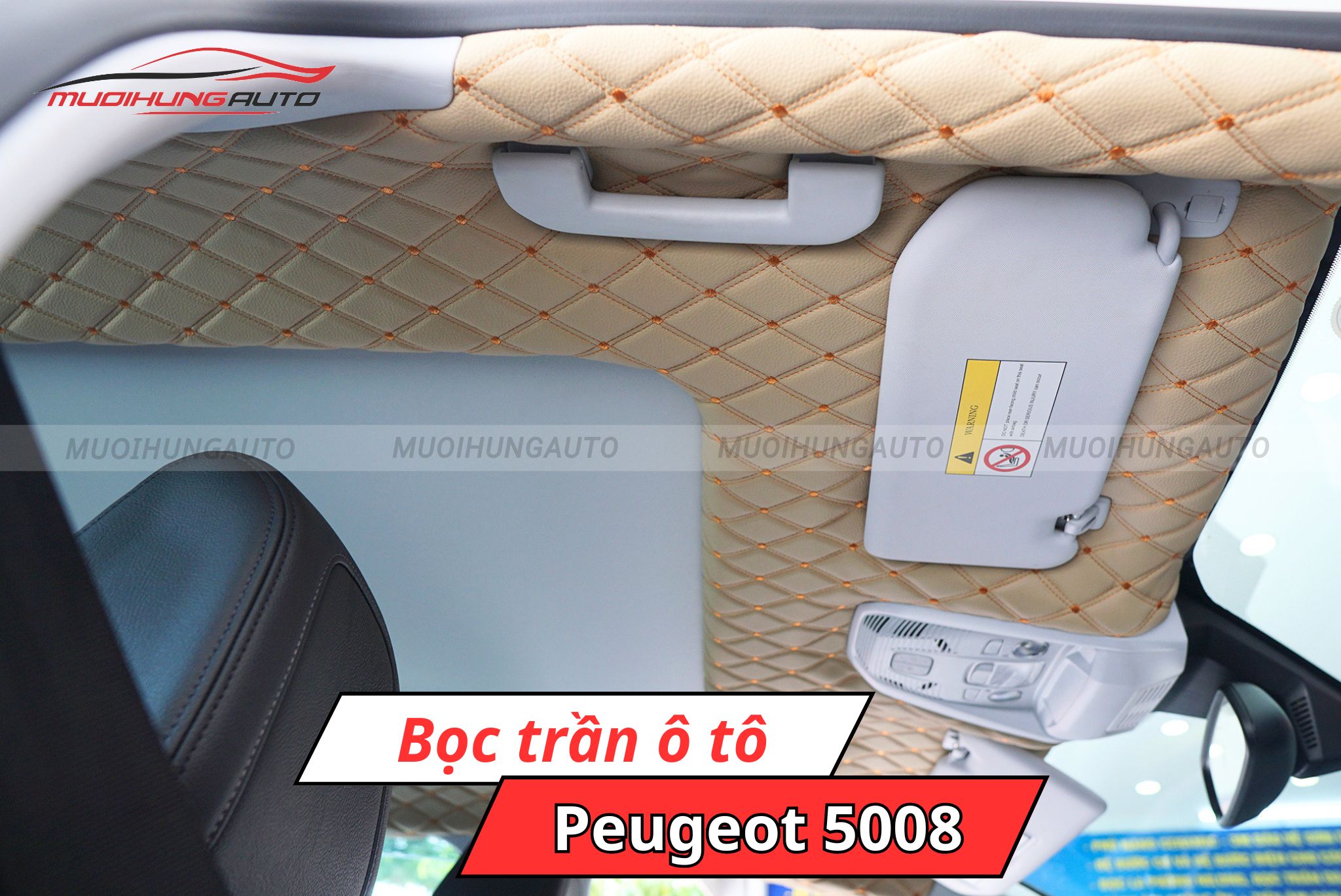 Bọc trần xe ô tô Peugeot 5008