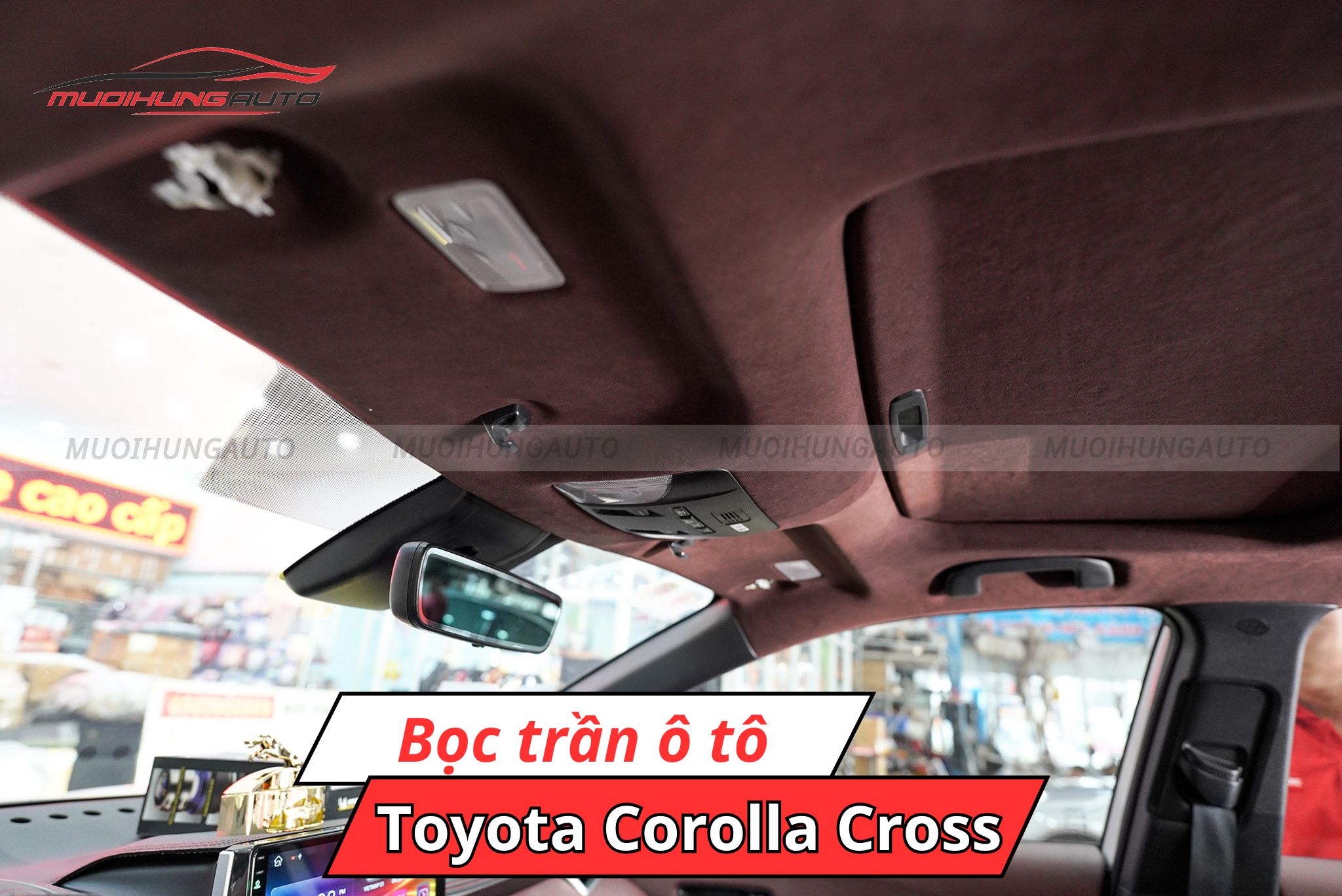 Bọc trần xe ô tô Toyota Corolla Cross