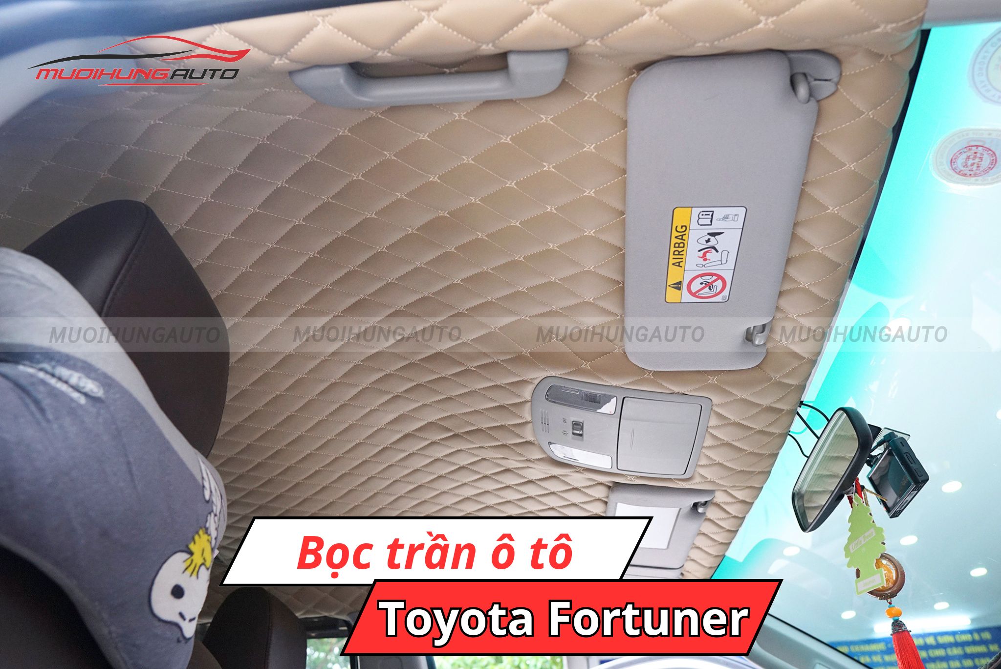 Bọc trần xe ô tô Toyota Fortuner
