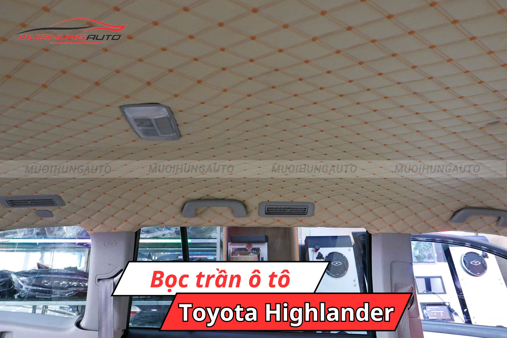 Bọc trần xe ô tô Toyota Highlander