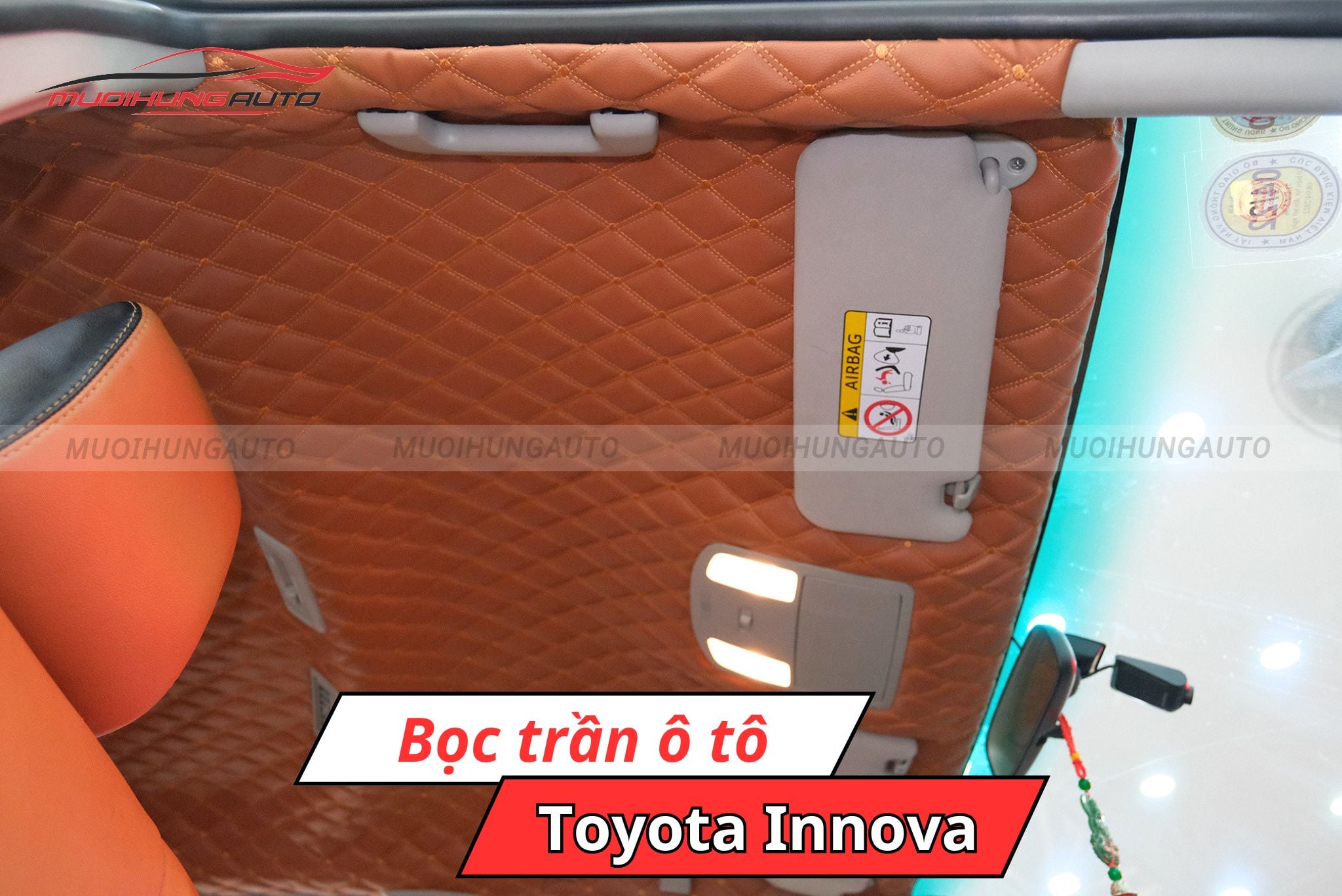 Bọc trần xe ô tô Toyota Innova